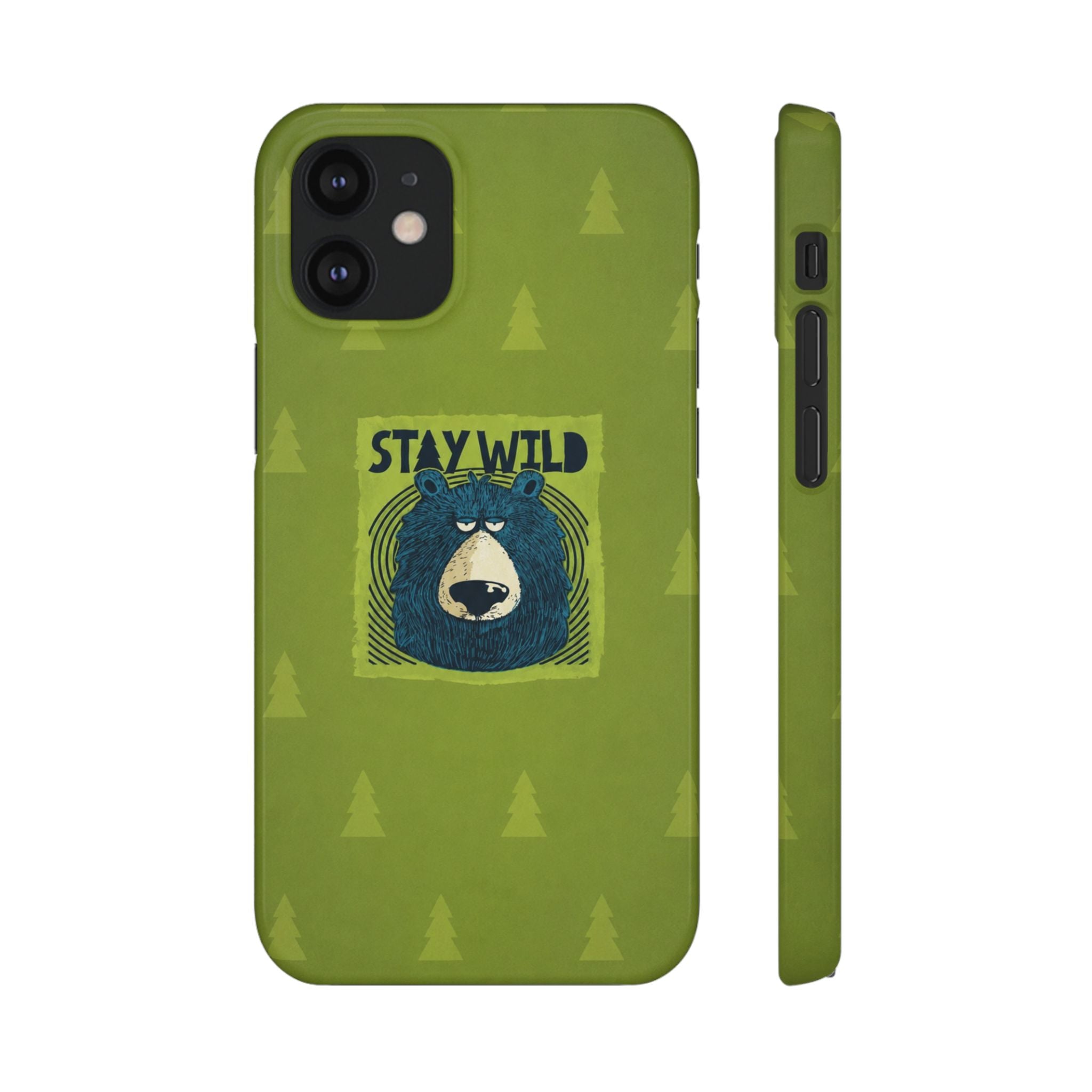 Stay Wild Bear Phone Case