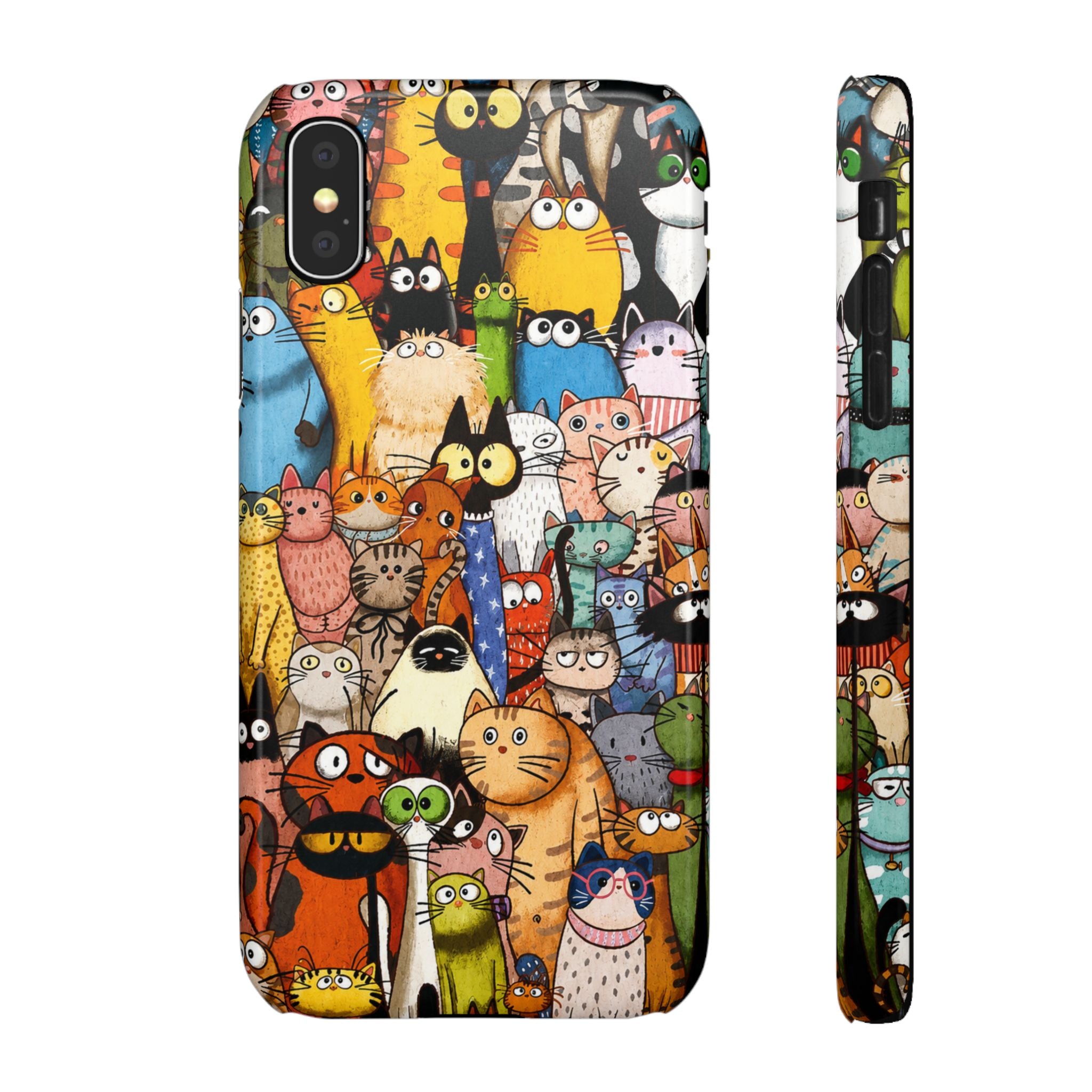 Cute Cat Pattern Phone Case