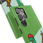 Skater Dino Phone Case
