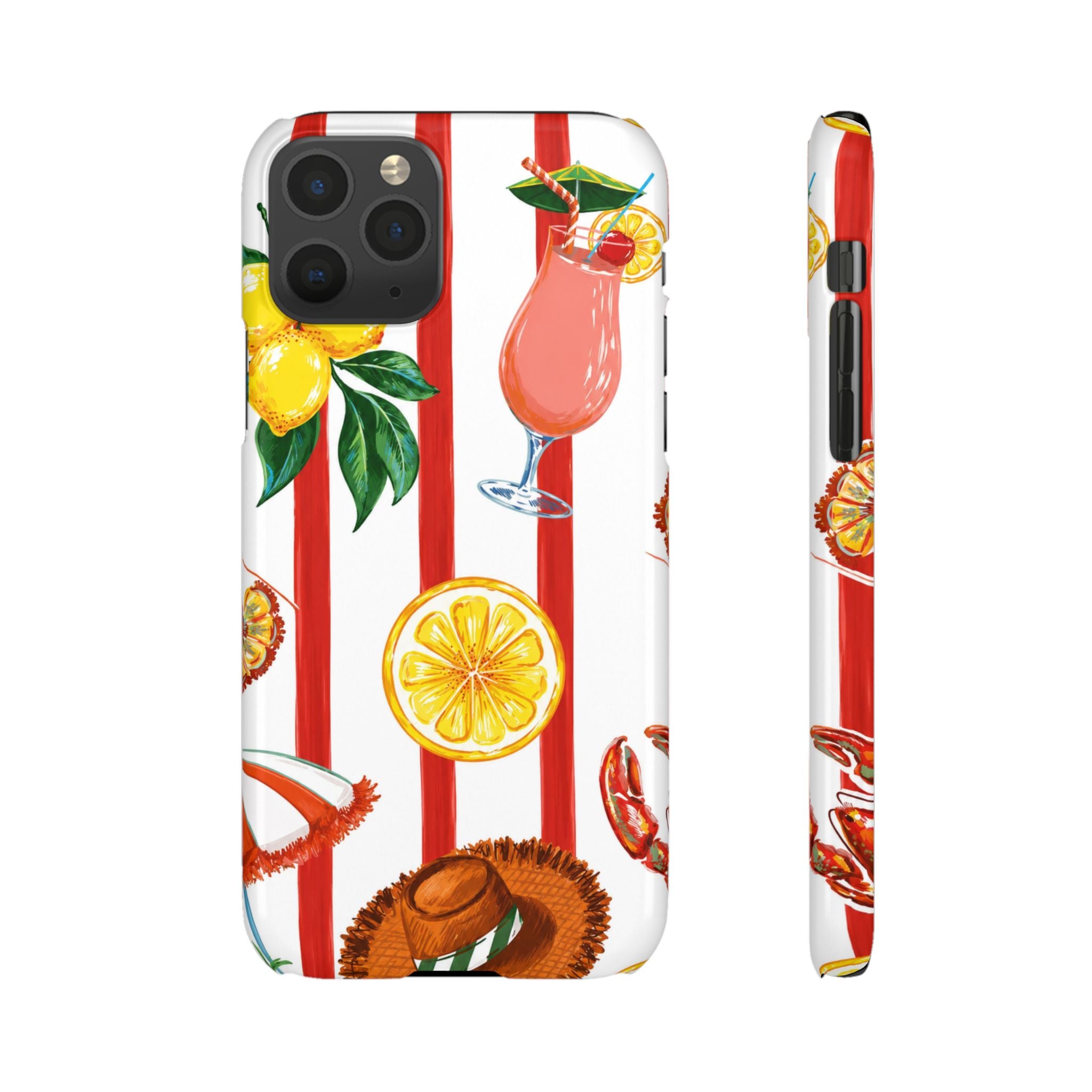 Lemon Coast – Summer Citrus Phone Case