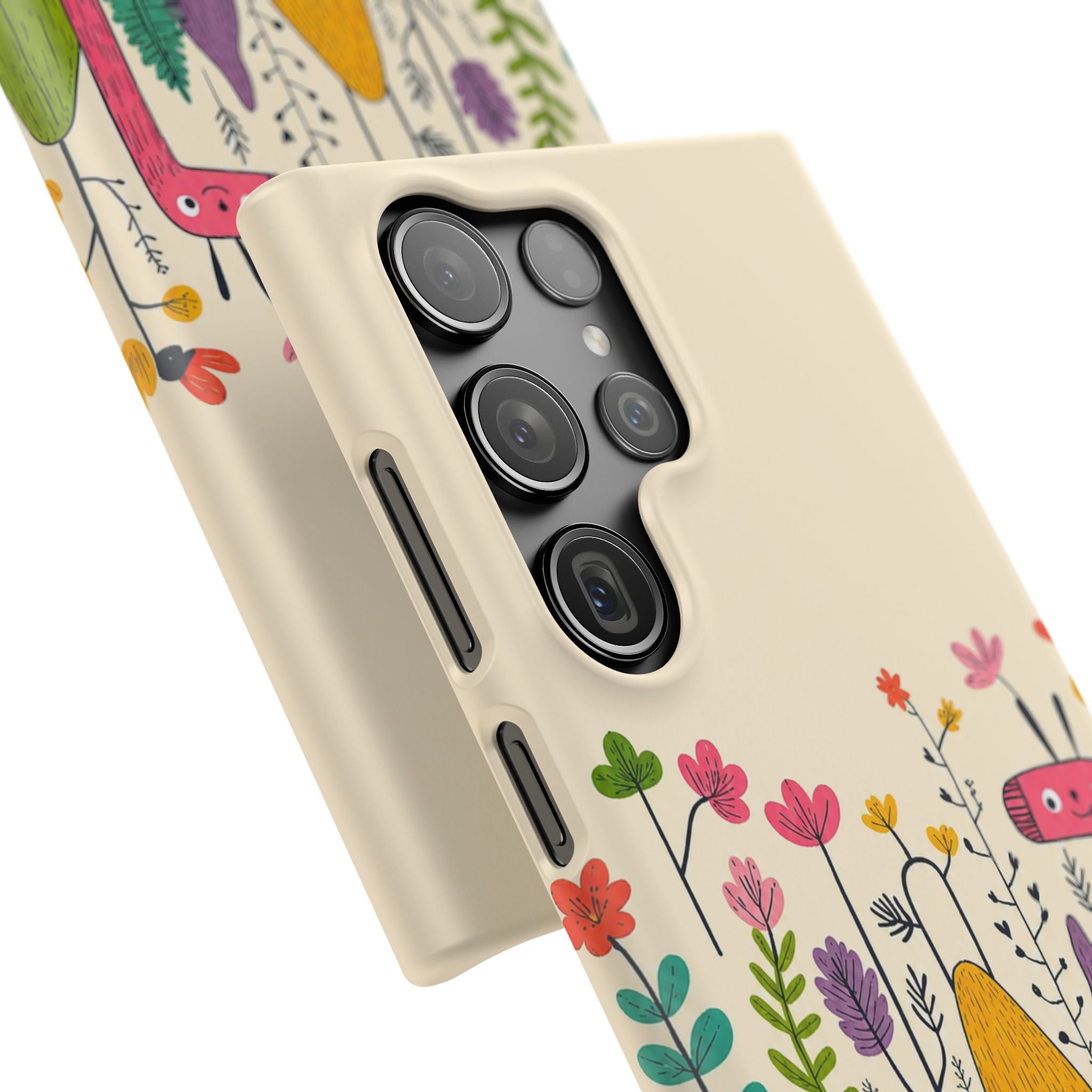 Cute Monster Garden Phone Case