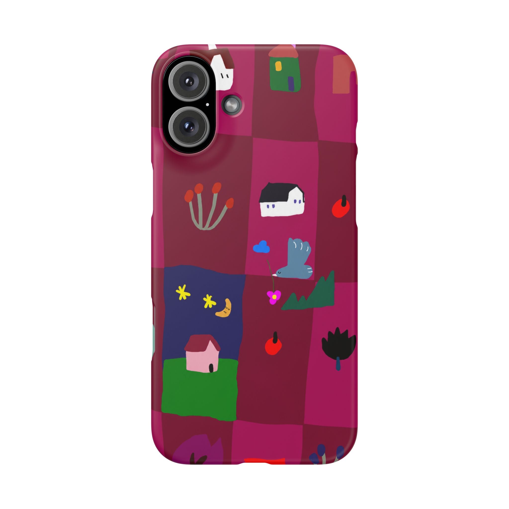 Whimsical Village Phone Case