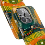 Abstract Baseball Stadium Phone Case