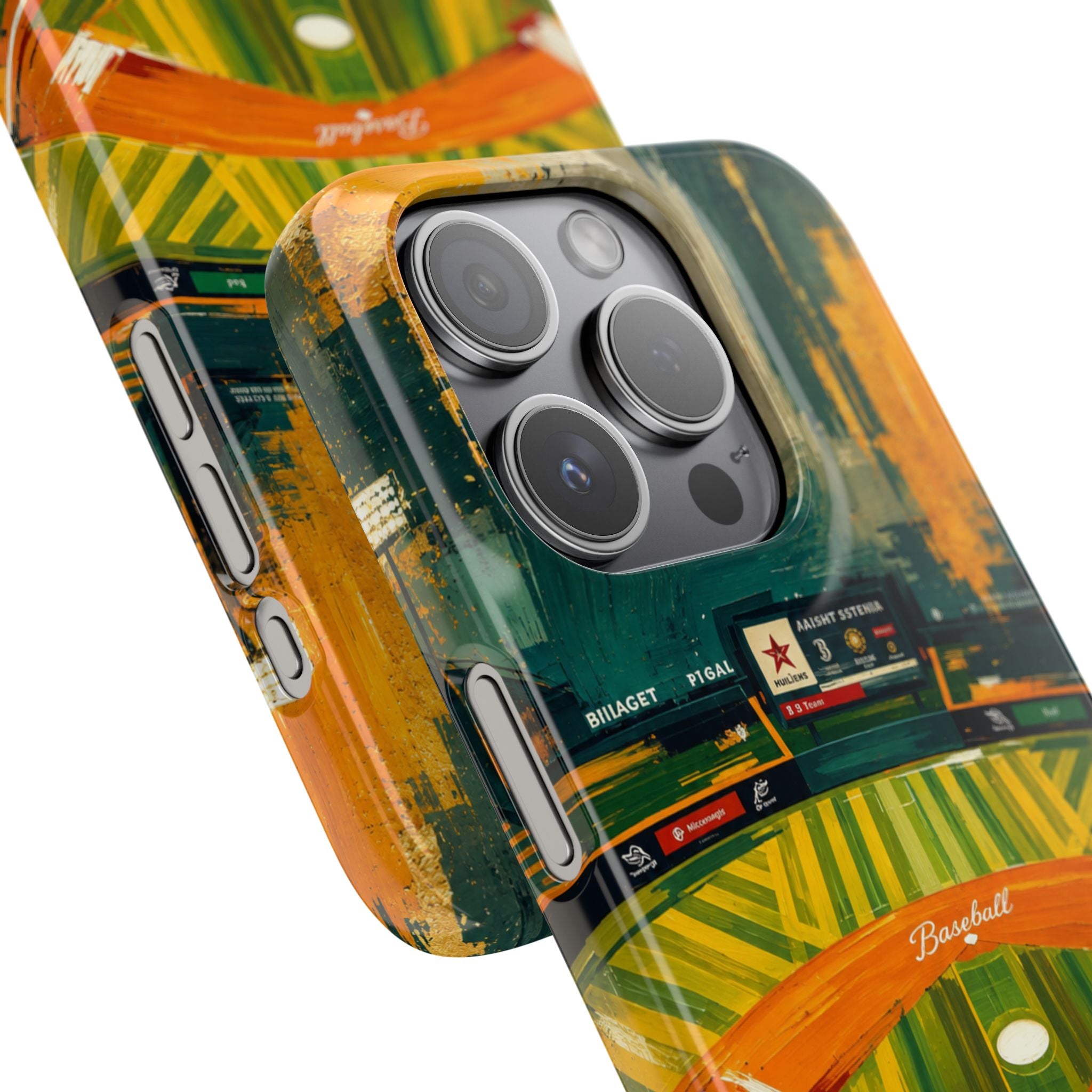 Abstract Baseball Stadium Phone Case