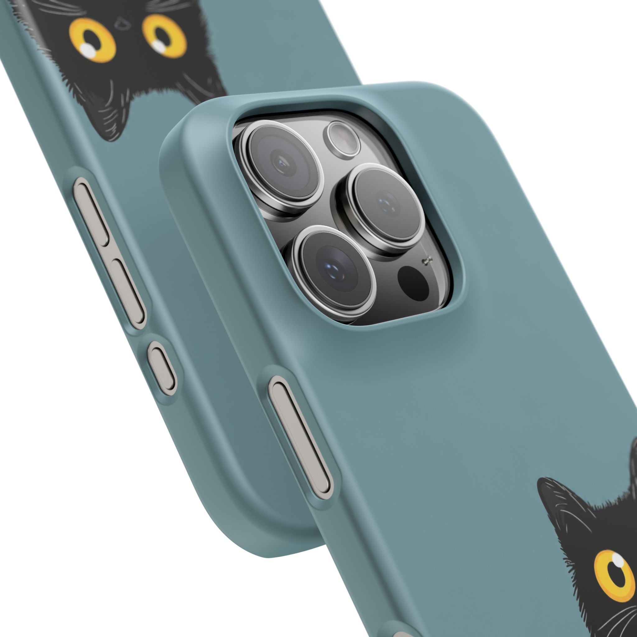 Cute Black Cat Phone Case