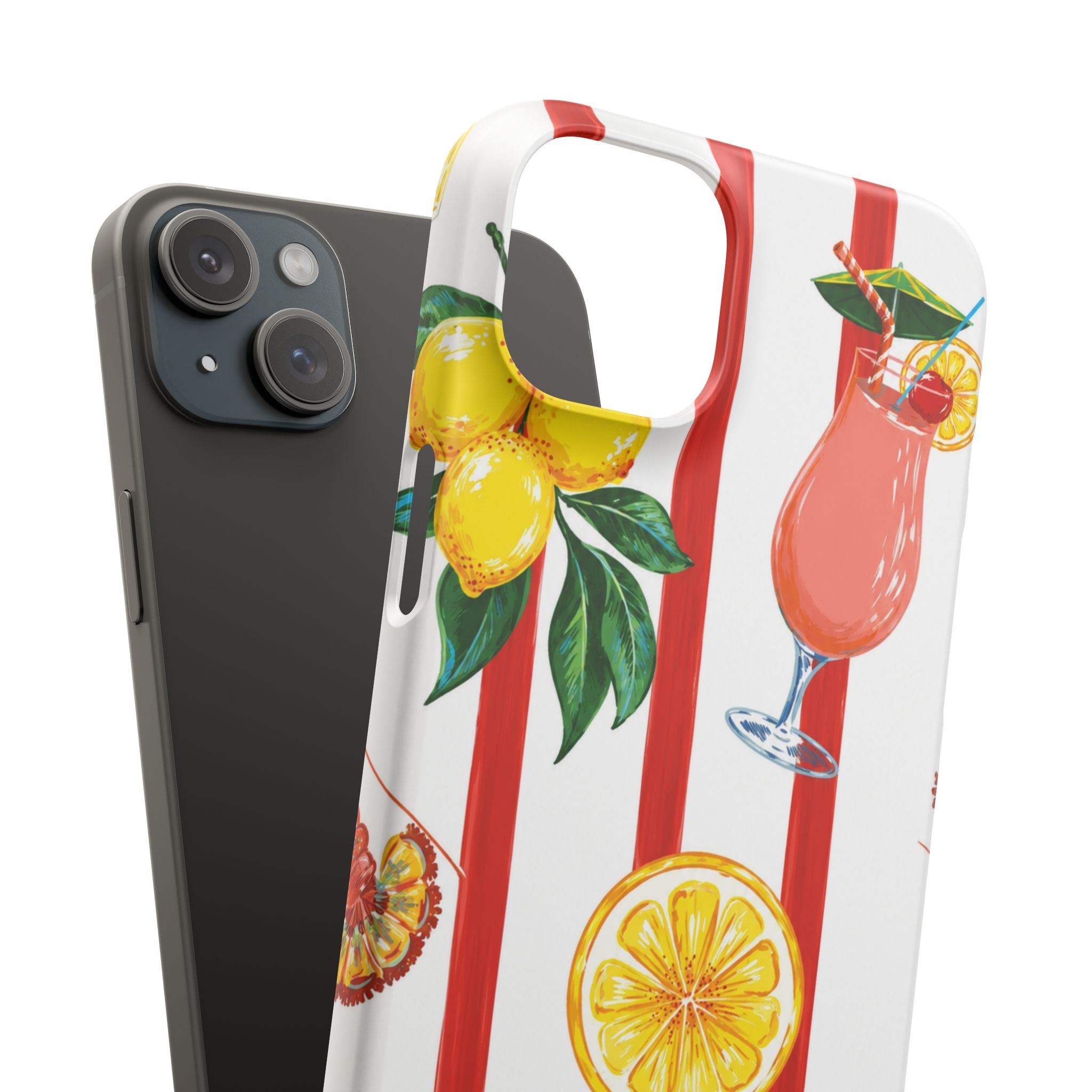 Lemon Coast – Summer Citrus Phone Case