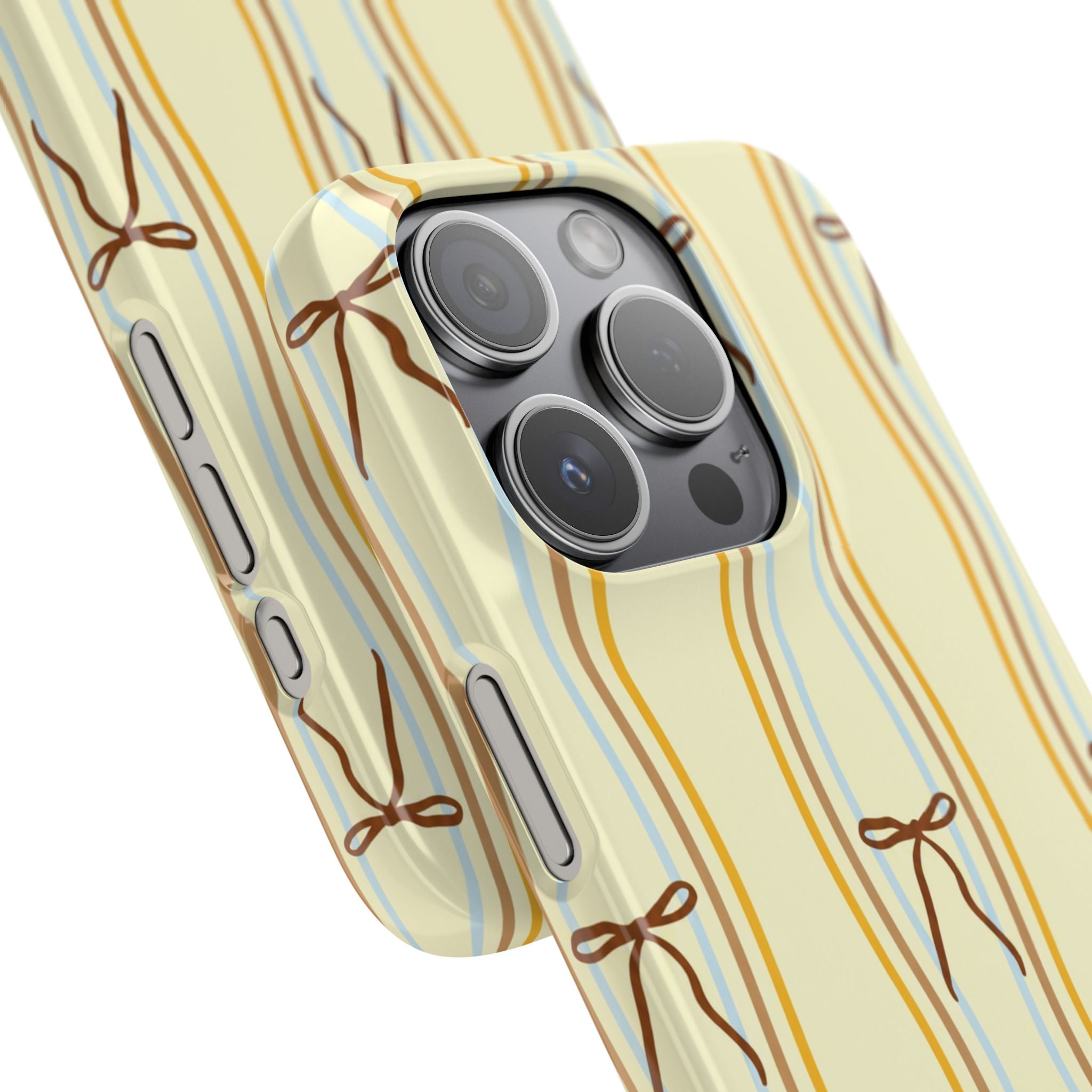 Bow Stripe Phone Case