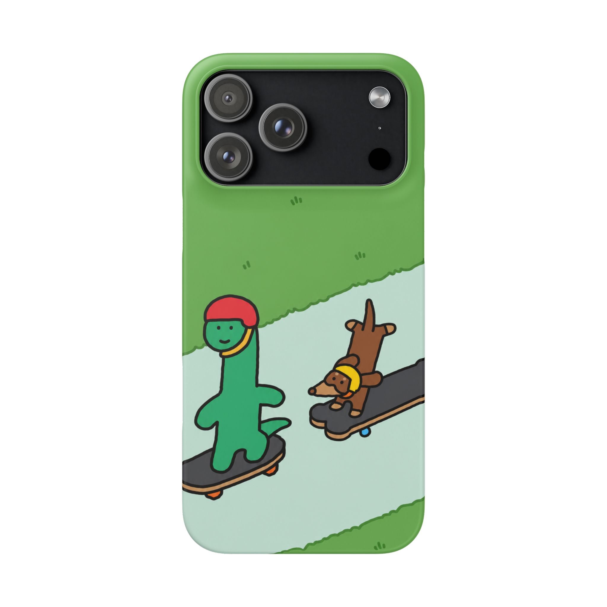 Skater Dino Phone Case
