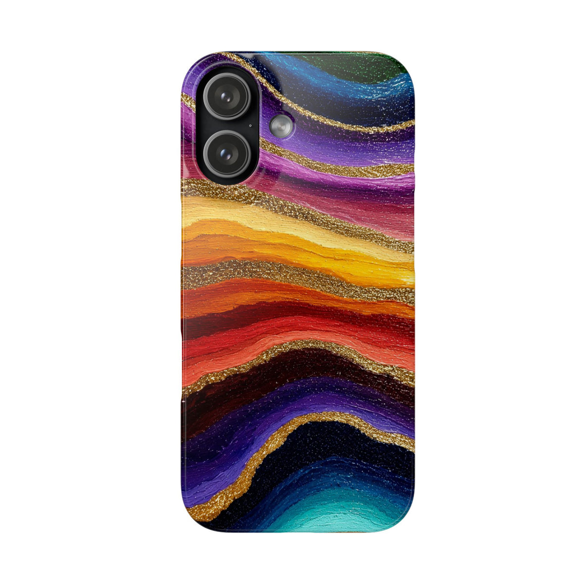 Rainbow Agate Phone Case