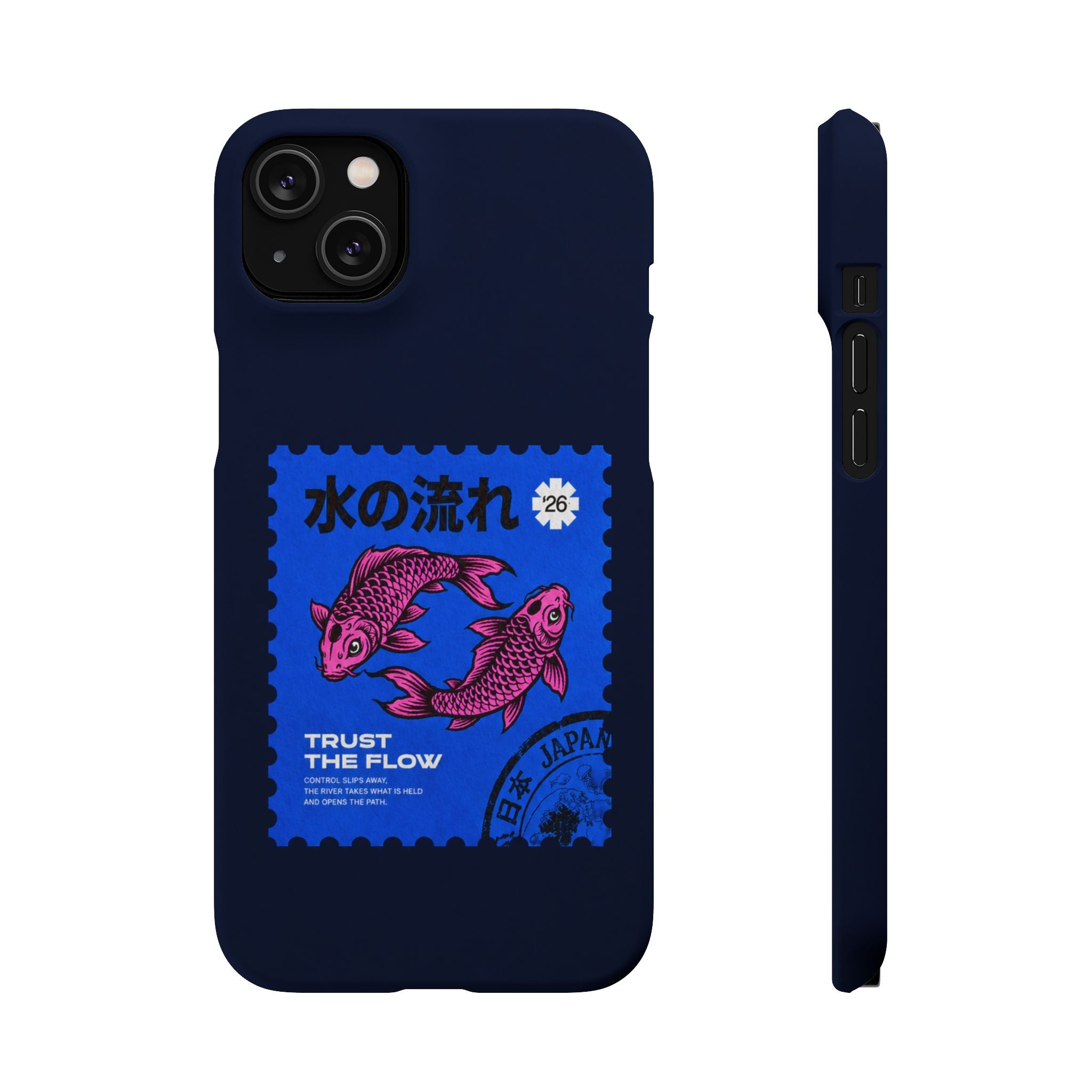 Trust The Flow Koi Phone Case