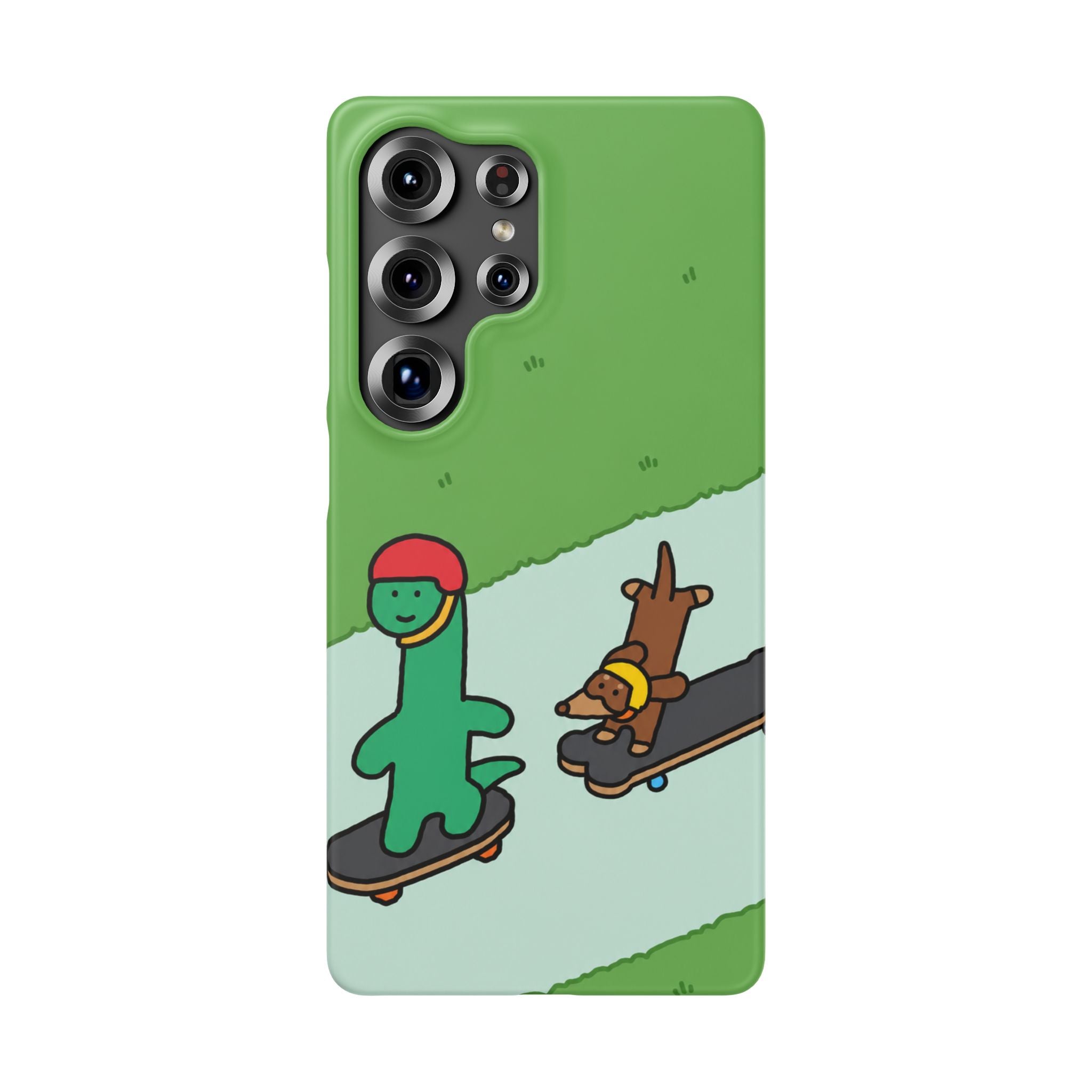 Skater Dino Phone Case