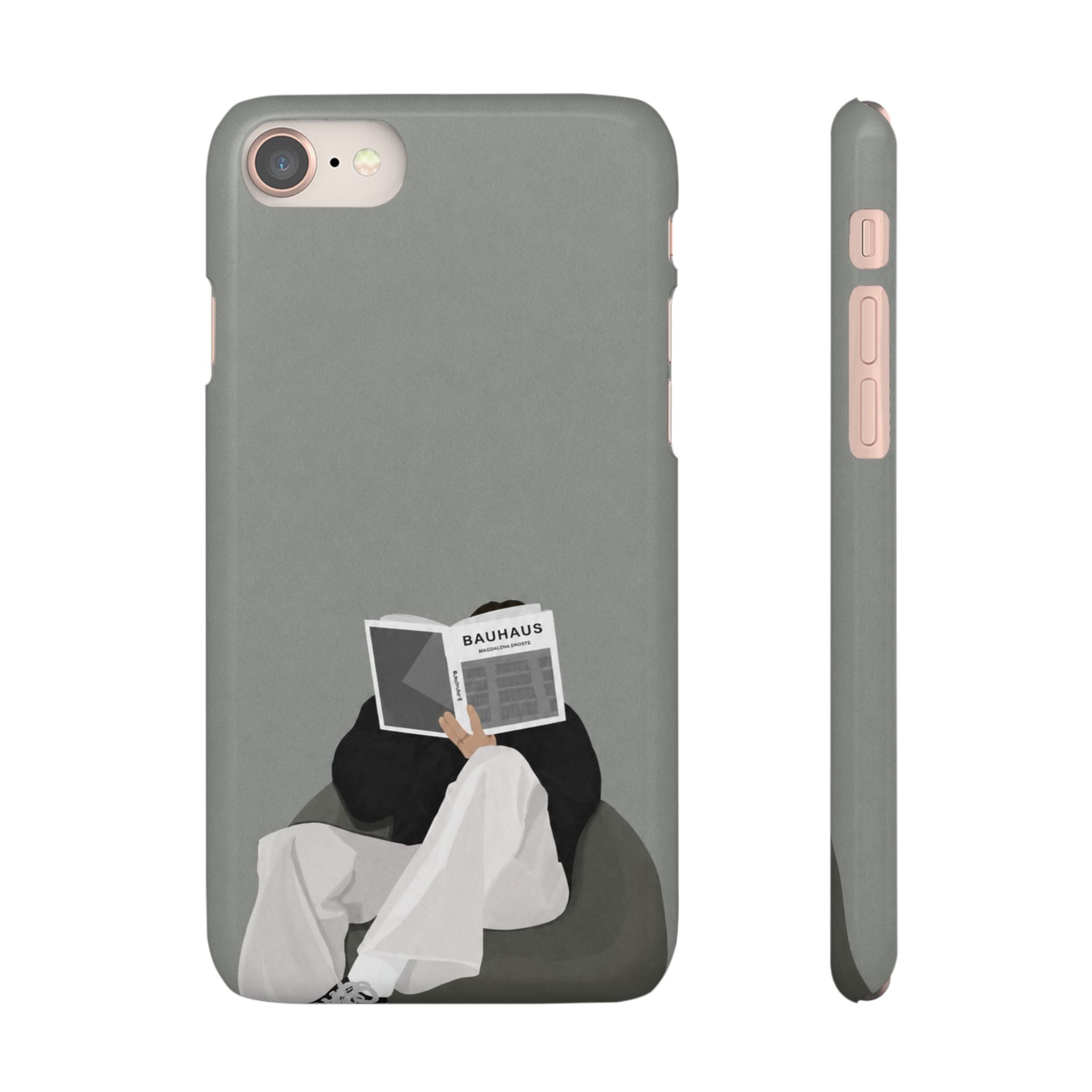 Quiet Pages – Minimalist Aesthetic Phone Case