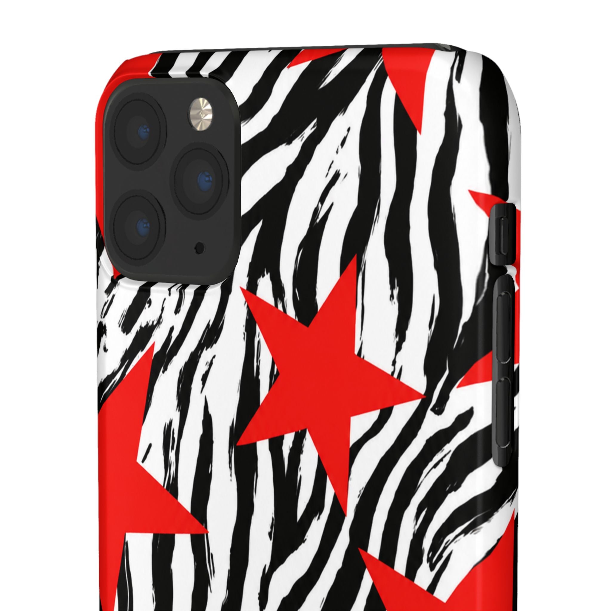Retro Zebra Stars Phone Case