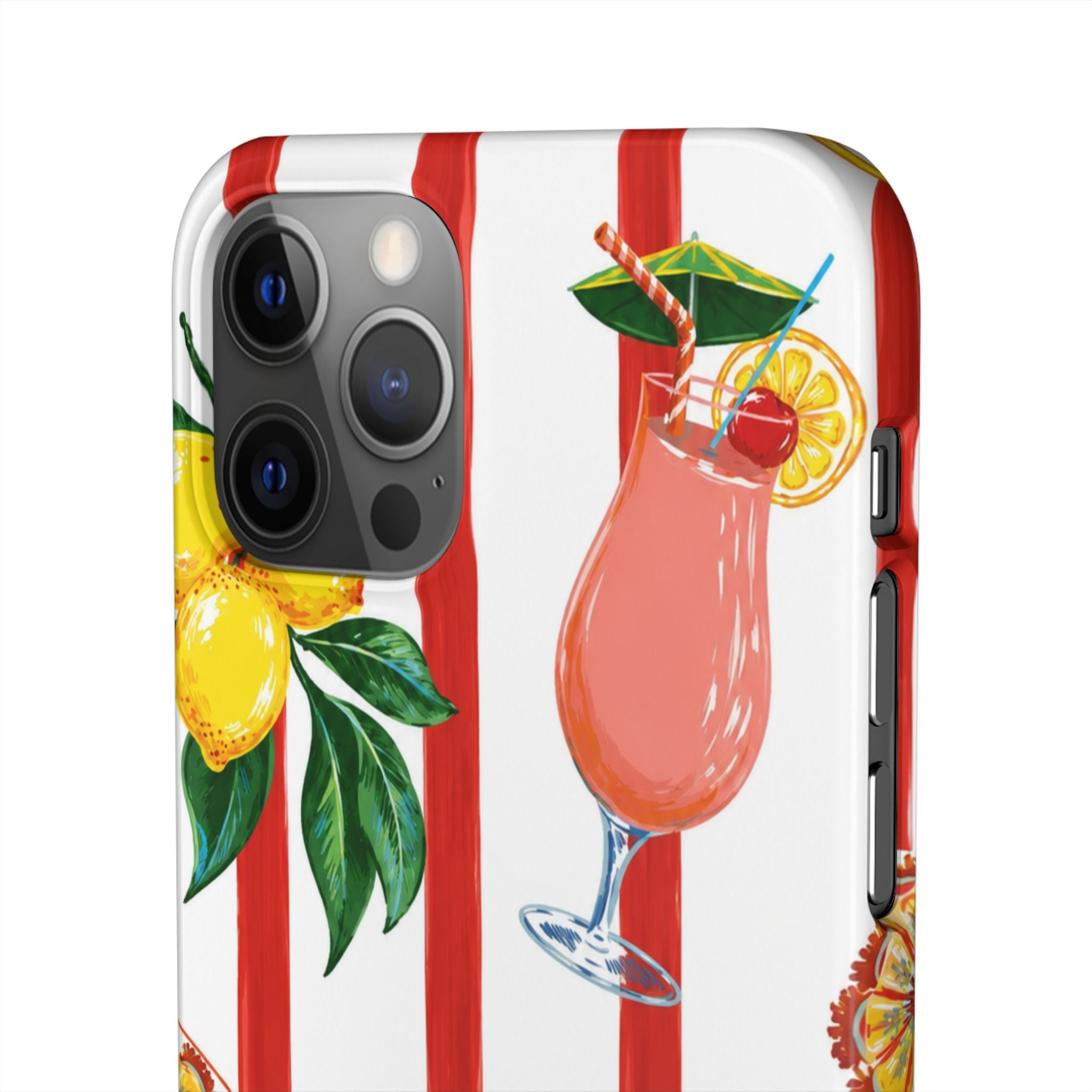 Lemon Coast – Summer Citrus Phone Case