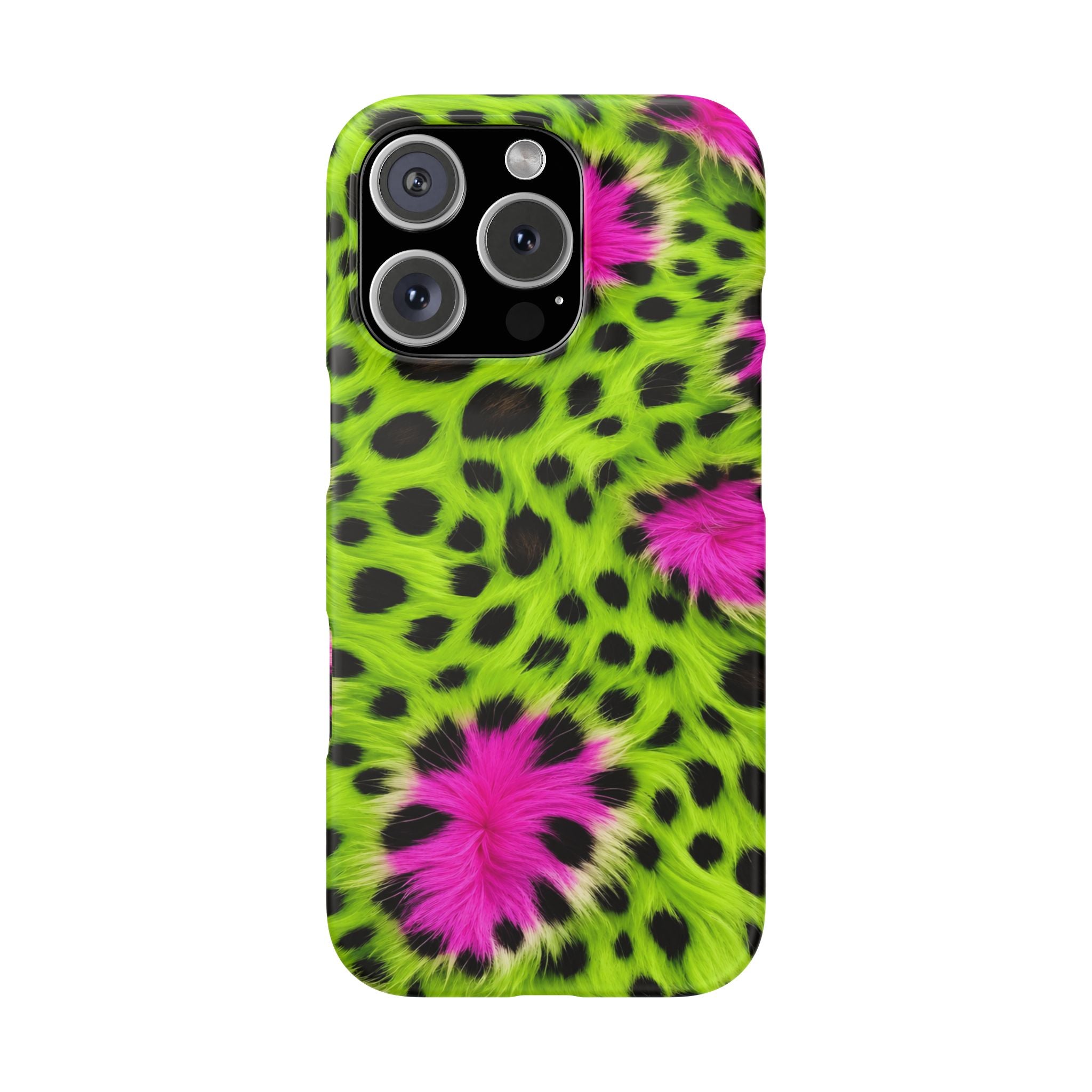 Neon Leopard Phone Case