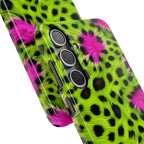 Neon Leopard Phone Case