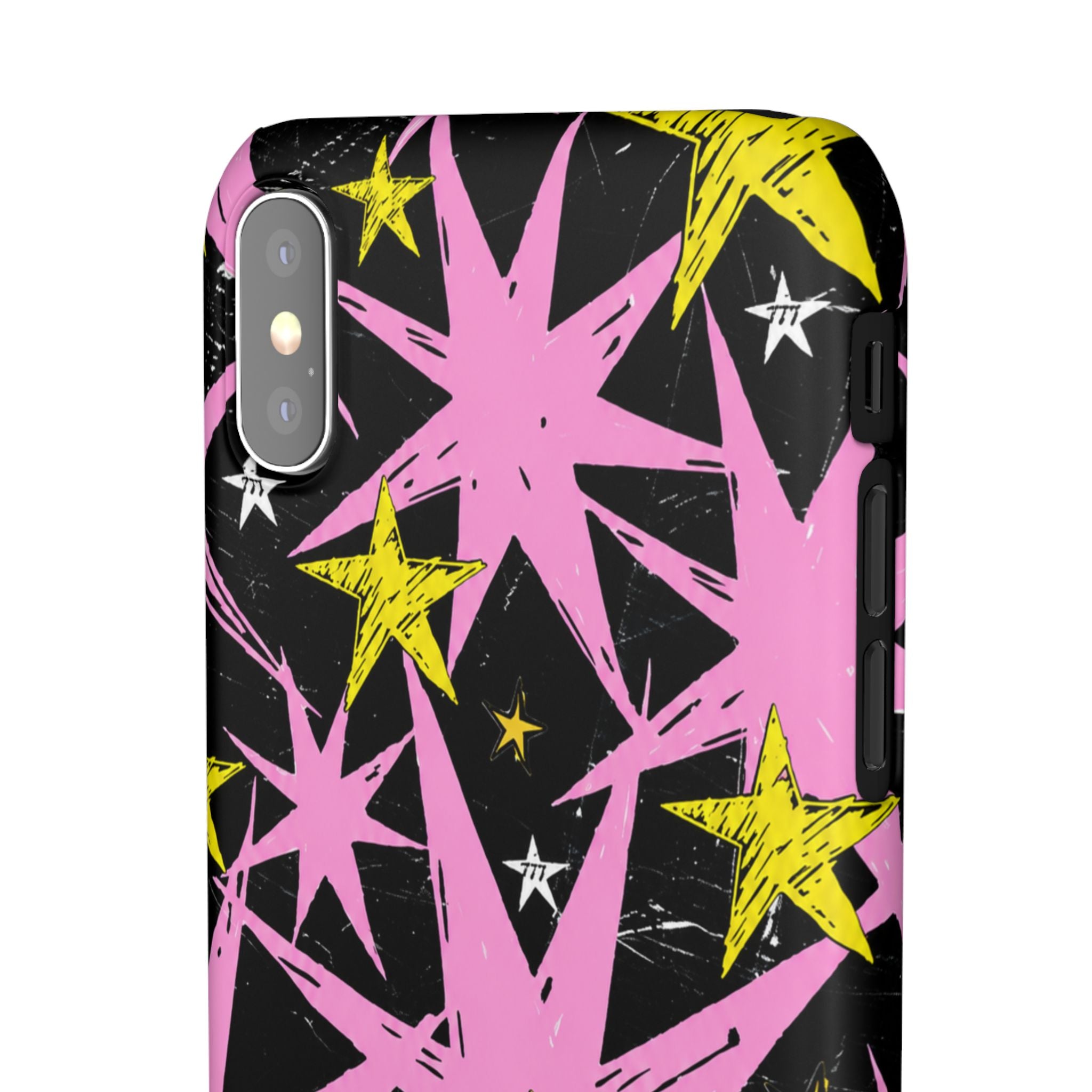 Pink Starburst Phone Case