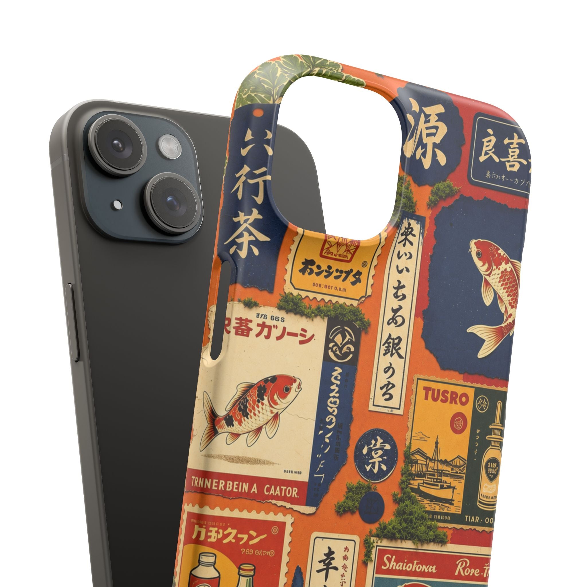 Vintage Japanese Koi Phone Case