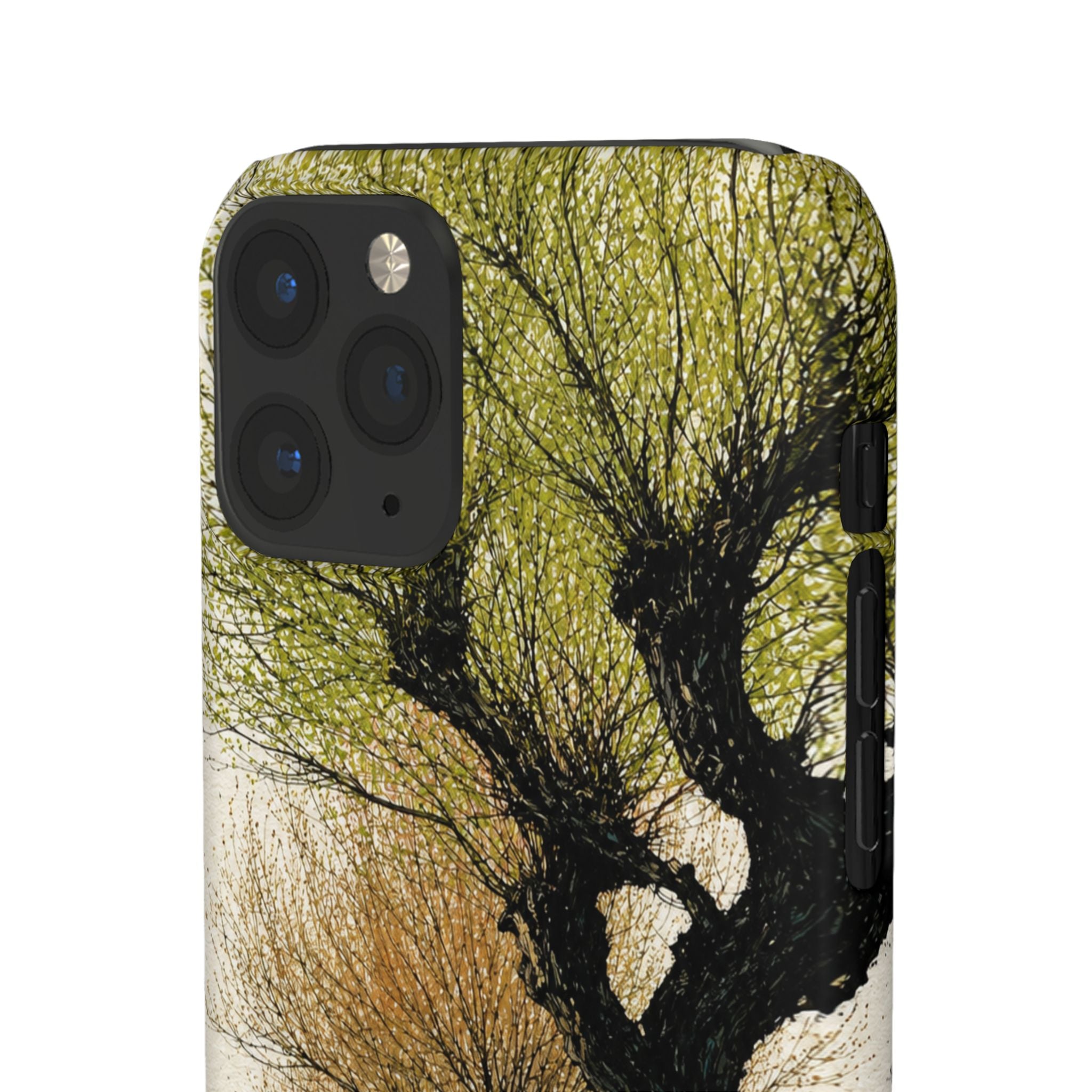 Serene Willow Landscape Phone Case