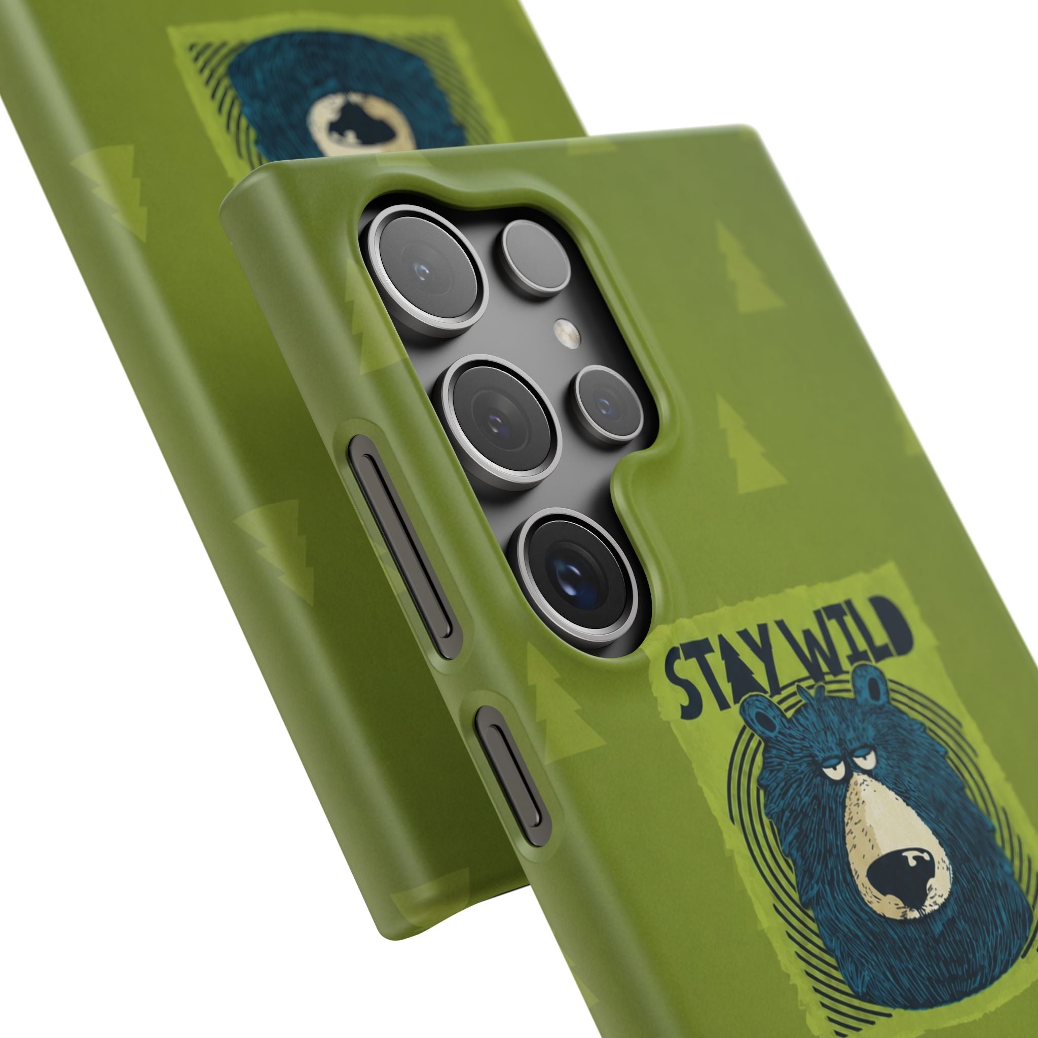 Stay Wild Bear Phone Case