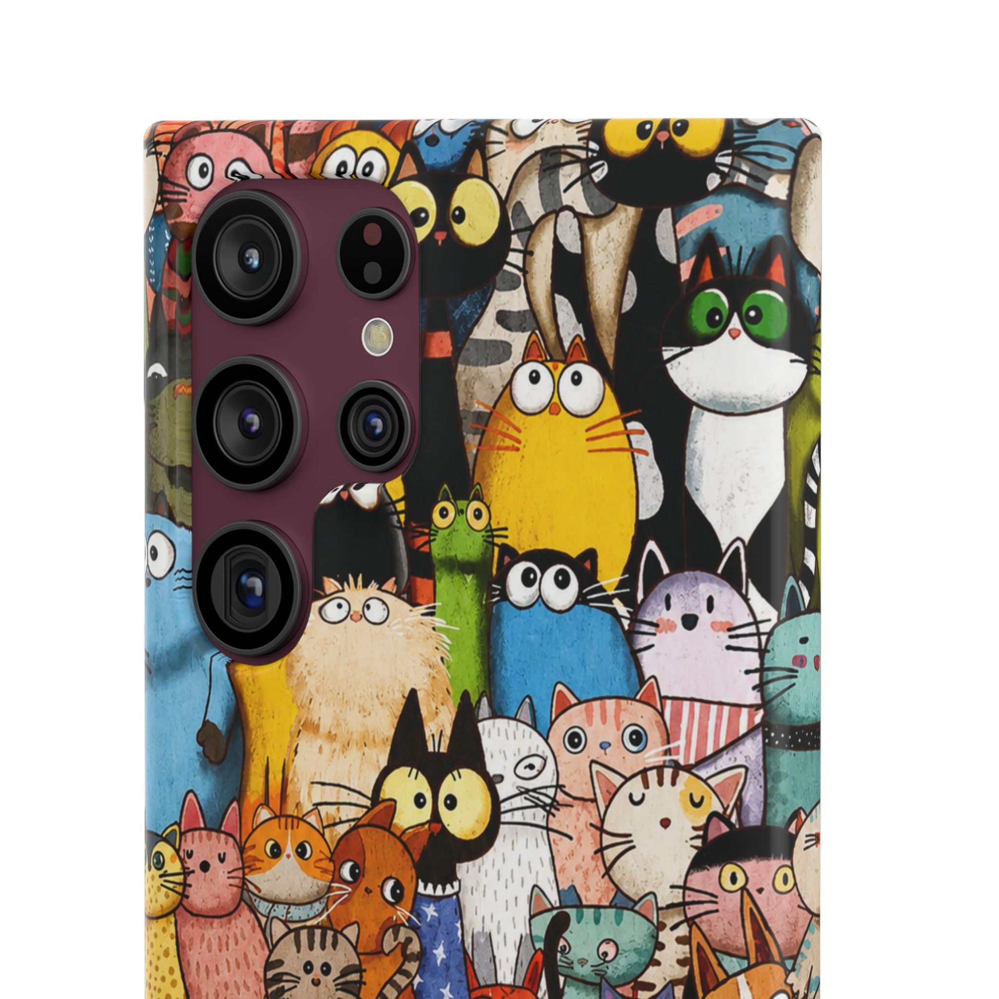 Cute Cat Pattern Phone Case