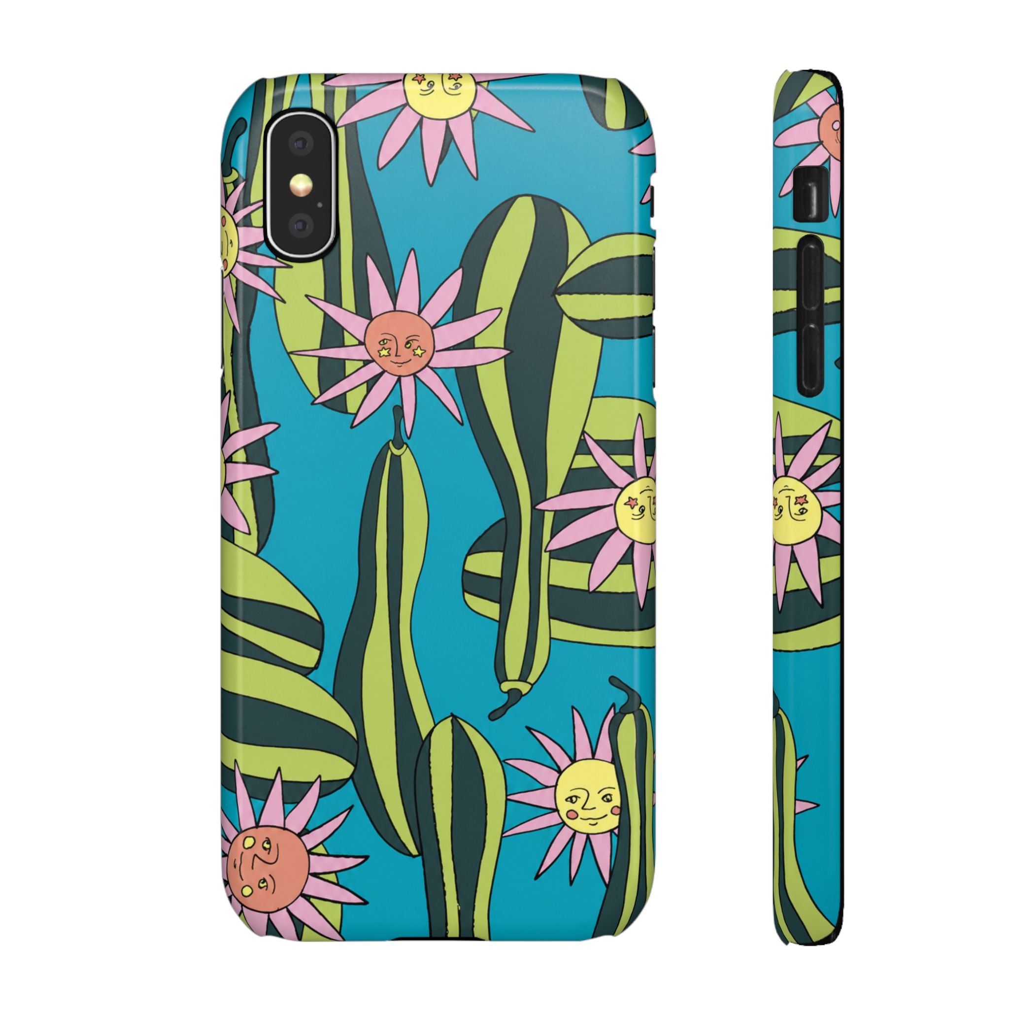 Whimsical Floral Garden Phone Case