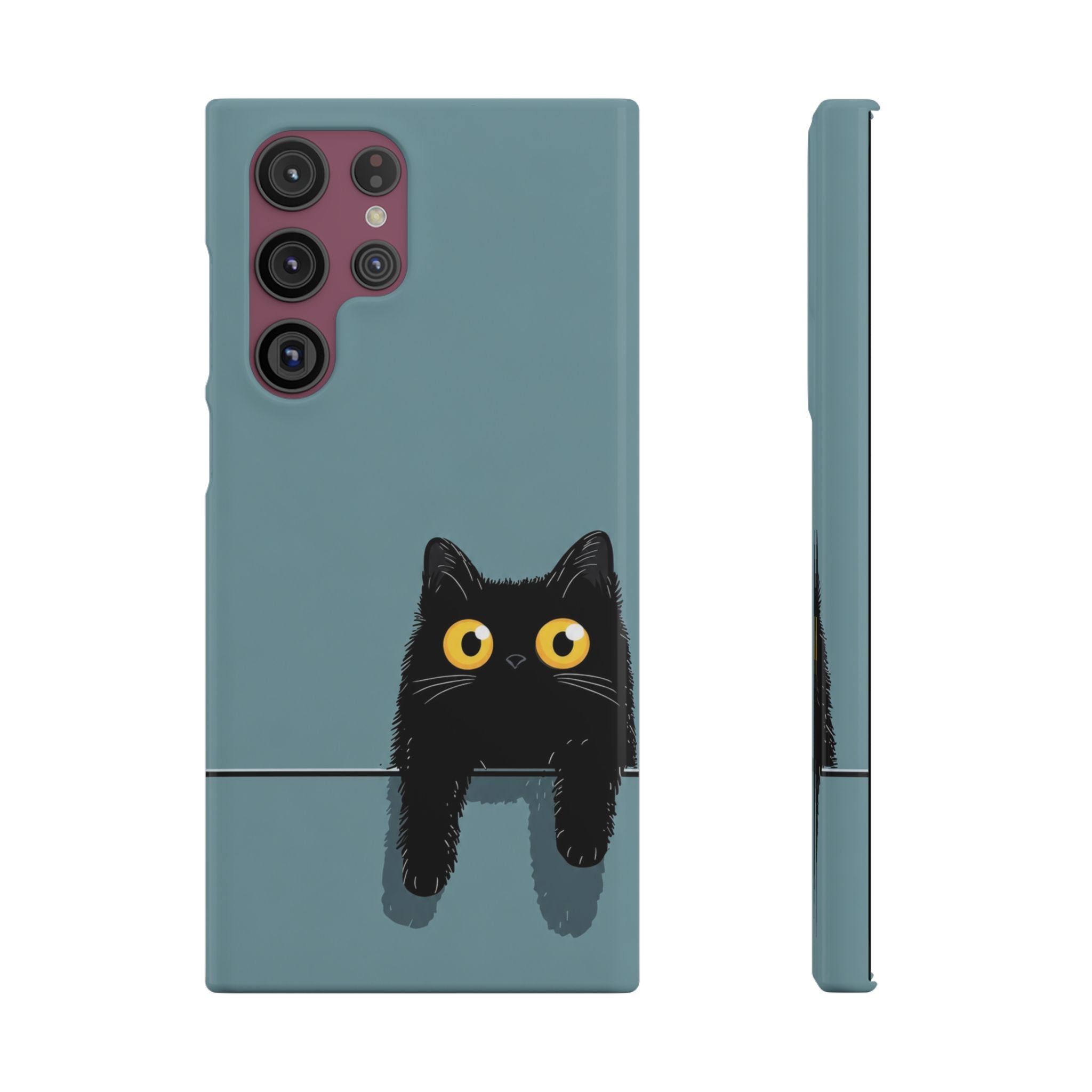 Cute Black Cat Phone Case