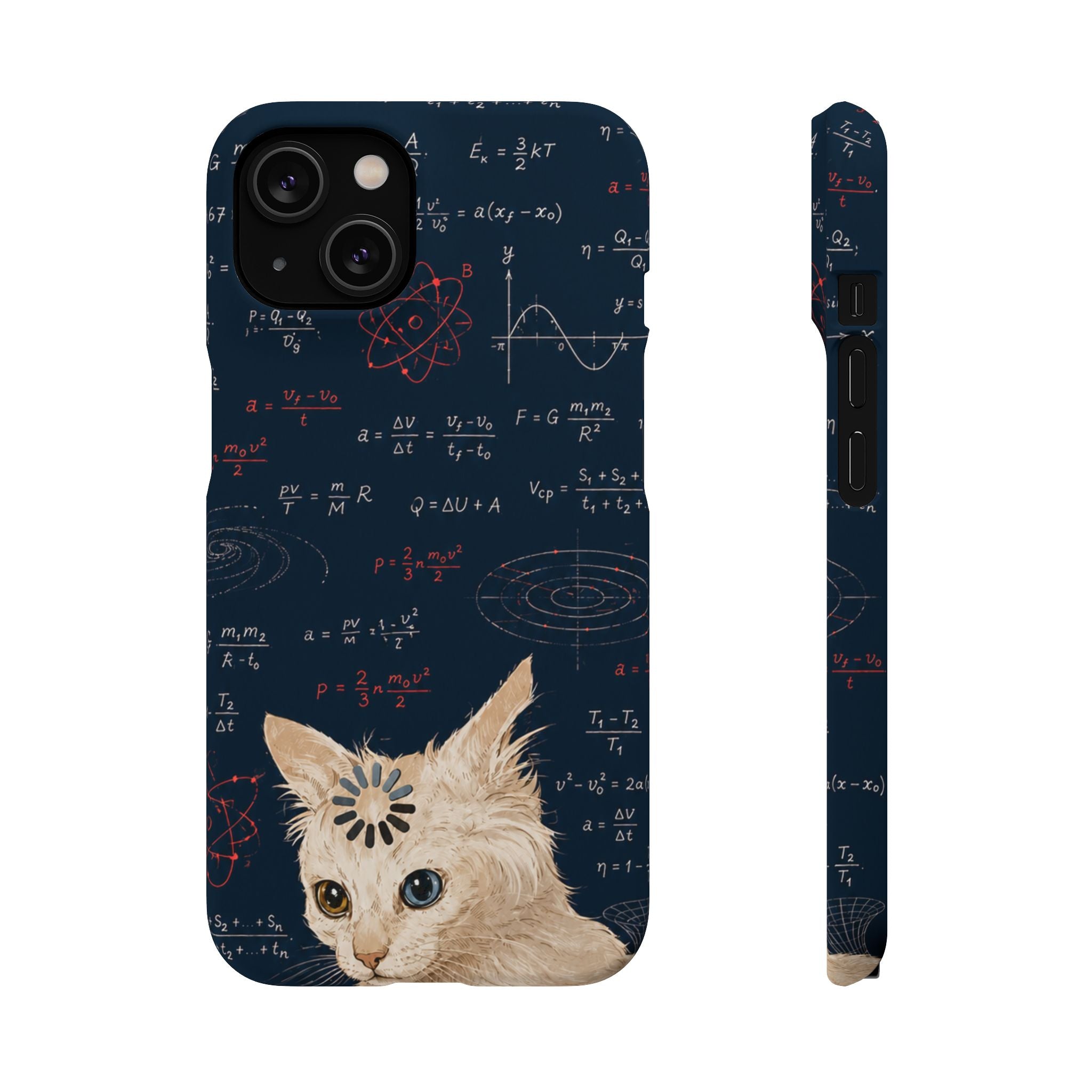 Quantum Kitty Physics Phone Case
