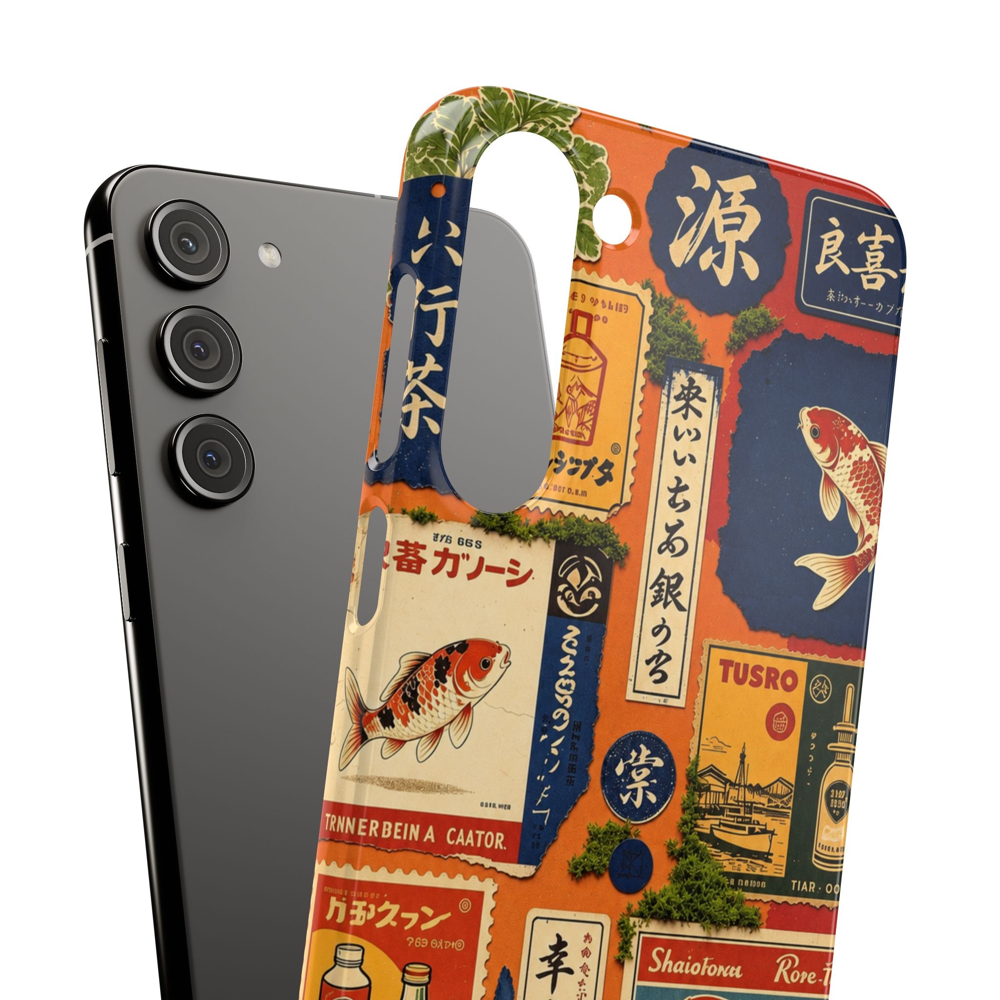 Vintage Japanese Koi Phone Case