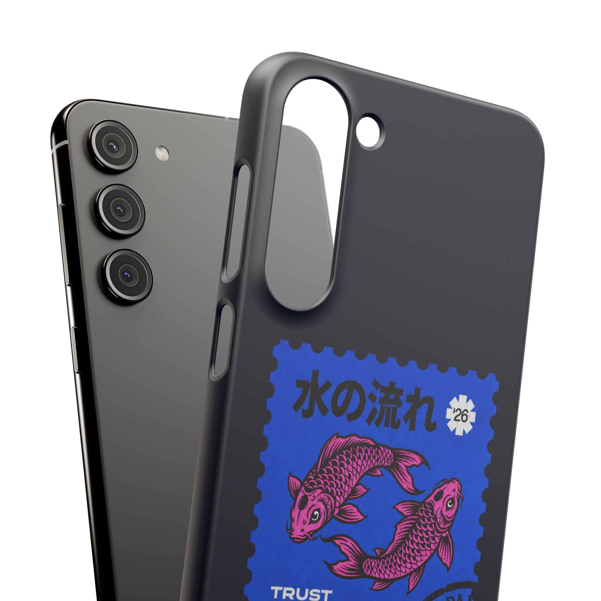 Trust The Flow Koi Phone Case