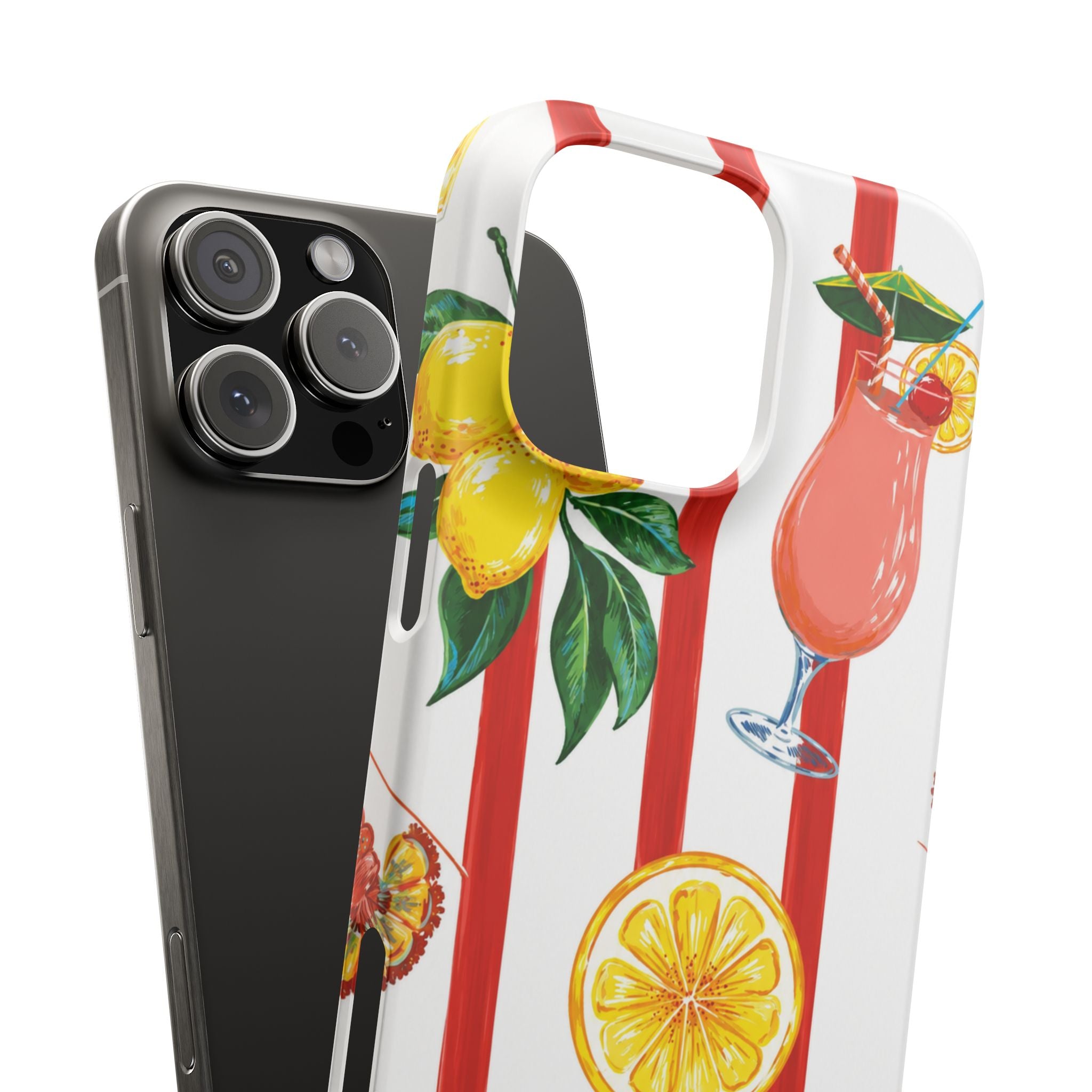 Lemon Coast – Summer Citrus Phone Case