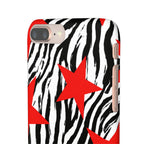 Retro Zebra Stars Phone Case
