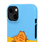 Peekaboo Orange Cat Phone Case