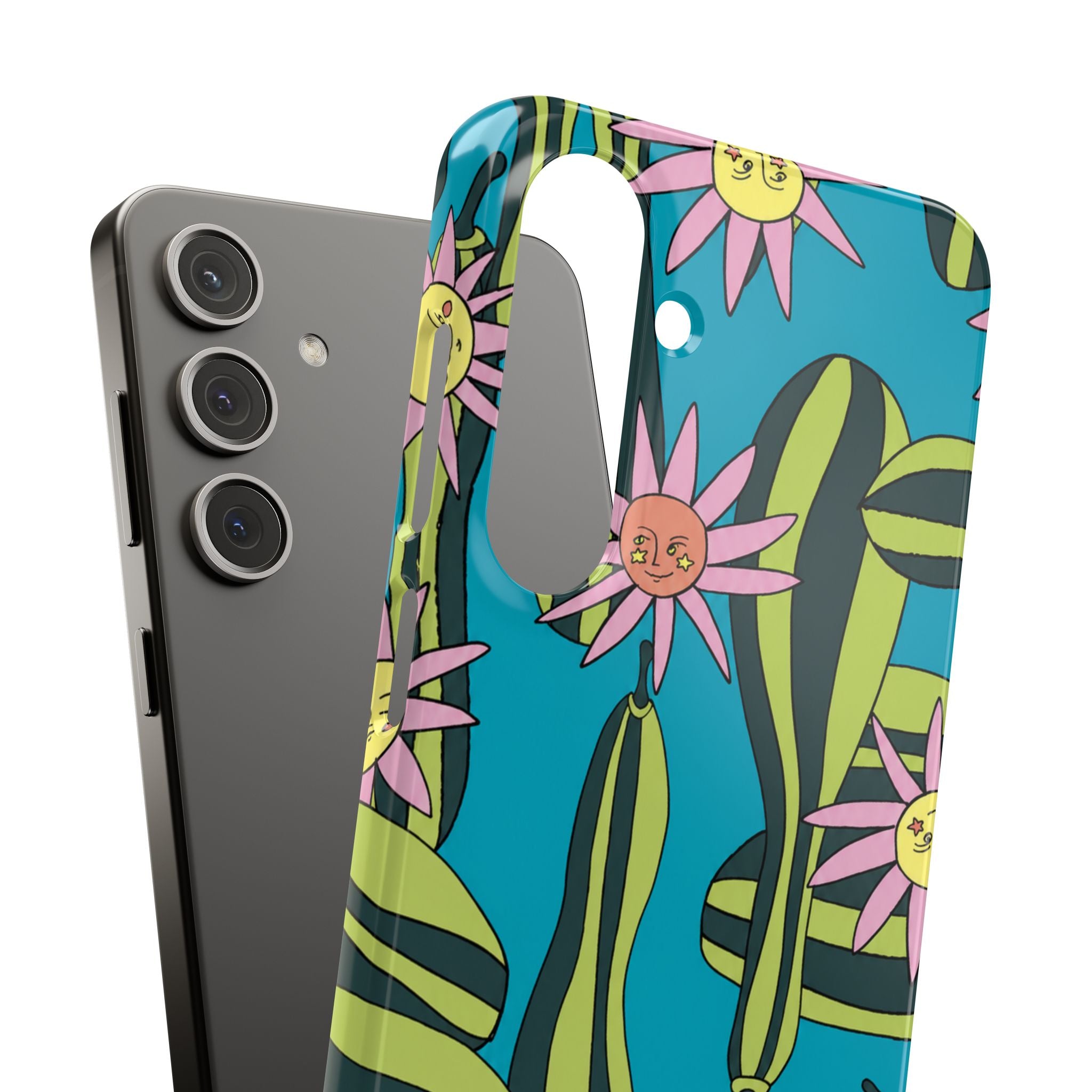 Whimsical Floral Garden Phone Case