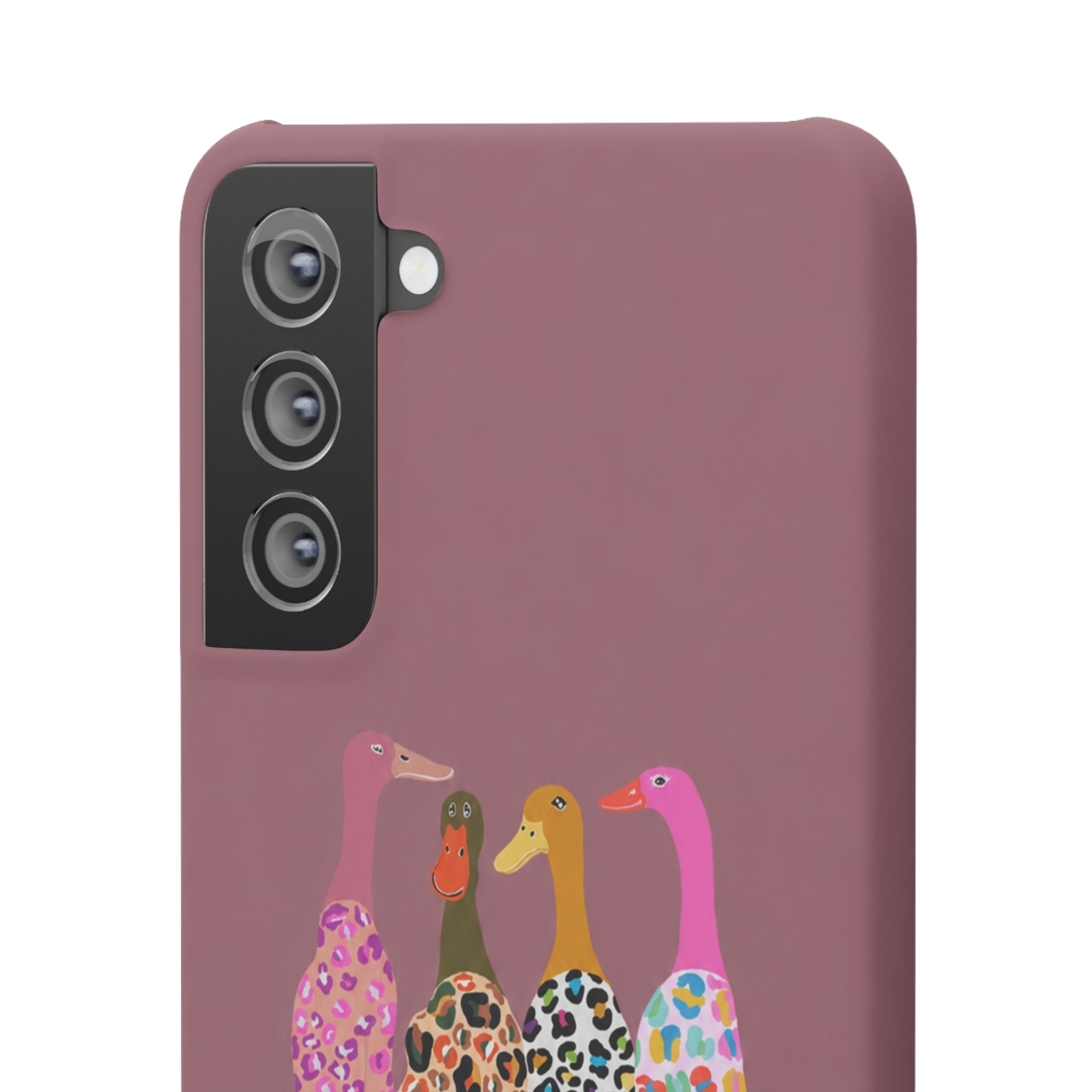 Colorful Leopard Ducks Phone Case