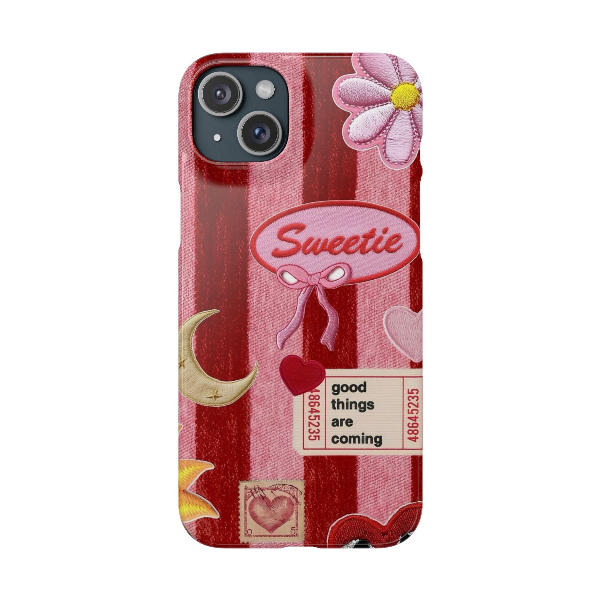 Coquette Patch Phone Case