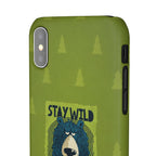 Stay Wild Bear Phone Case