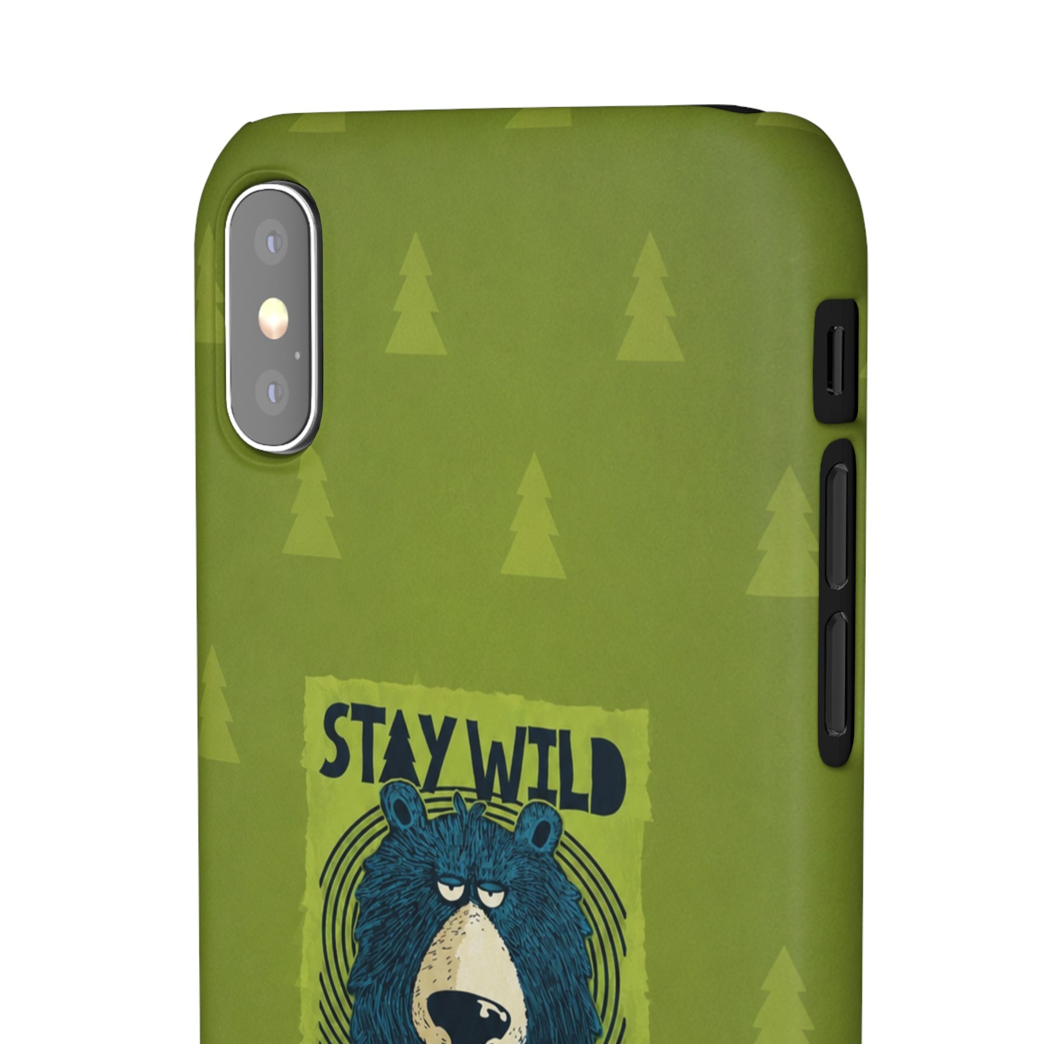 Stay Wild Bear Phone Case