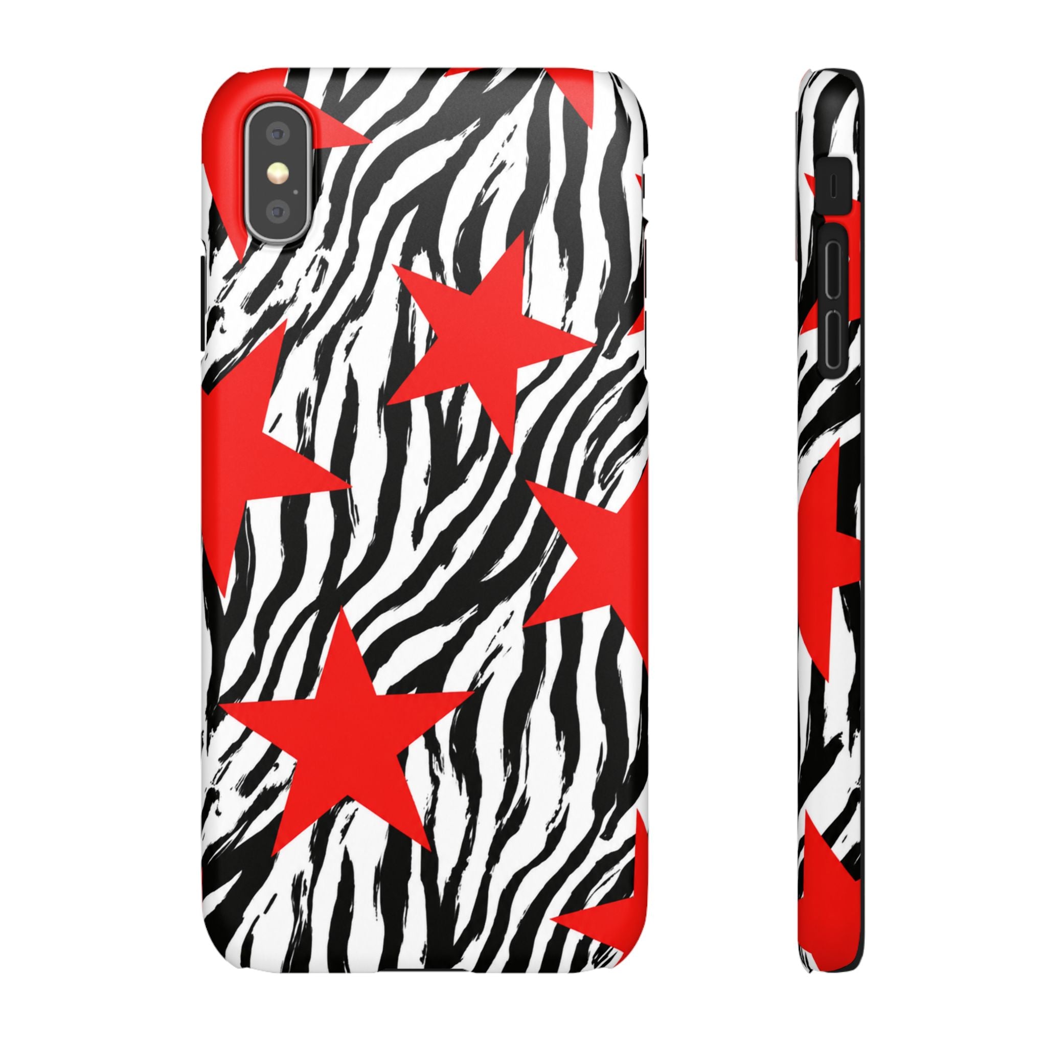 Retro Zebra Stars Phone Case