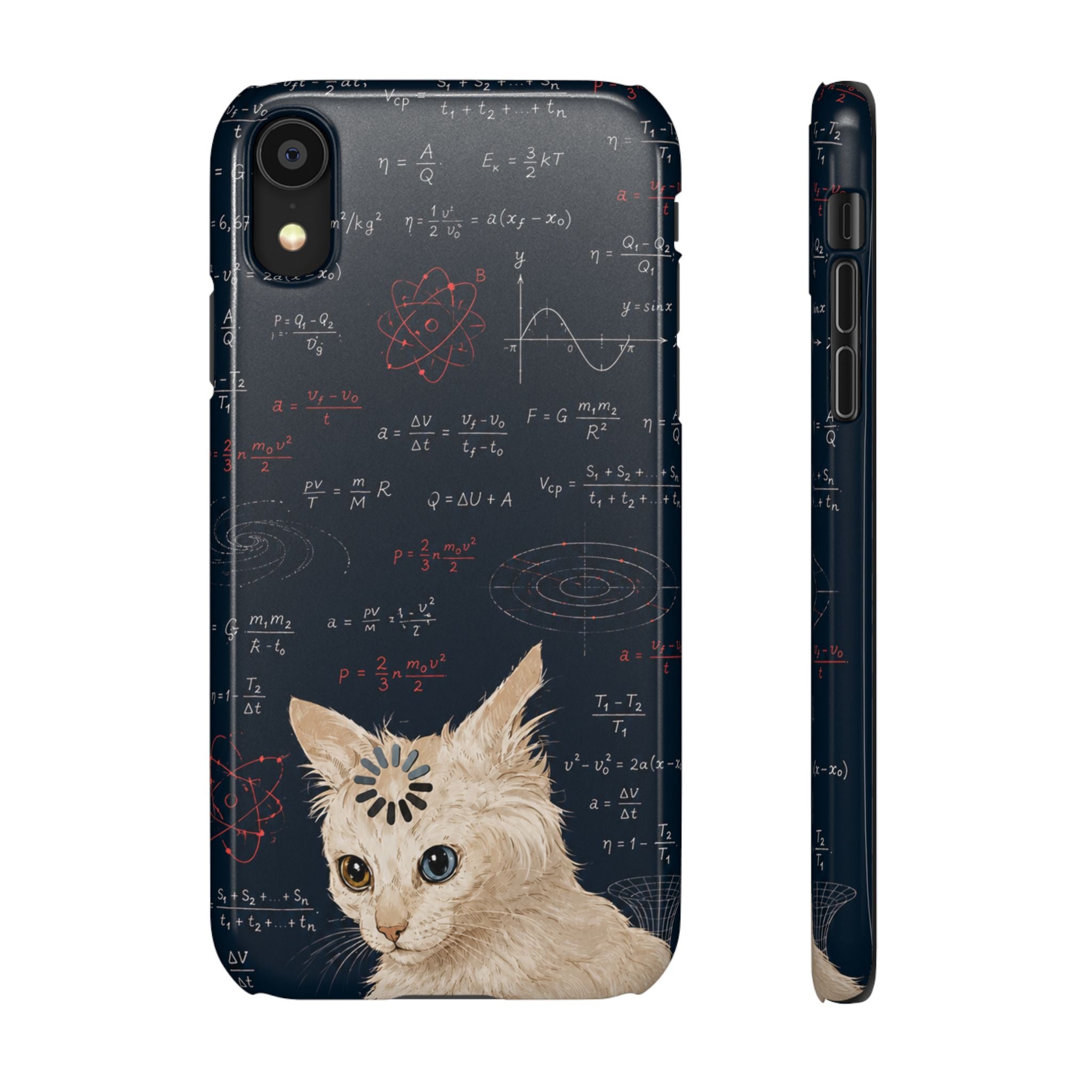 Quantum Kitty Physics Phone Case