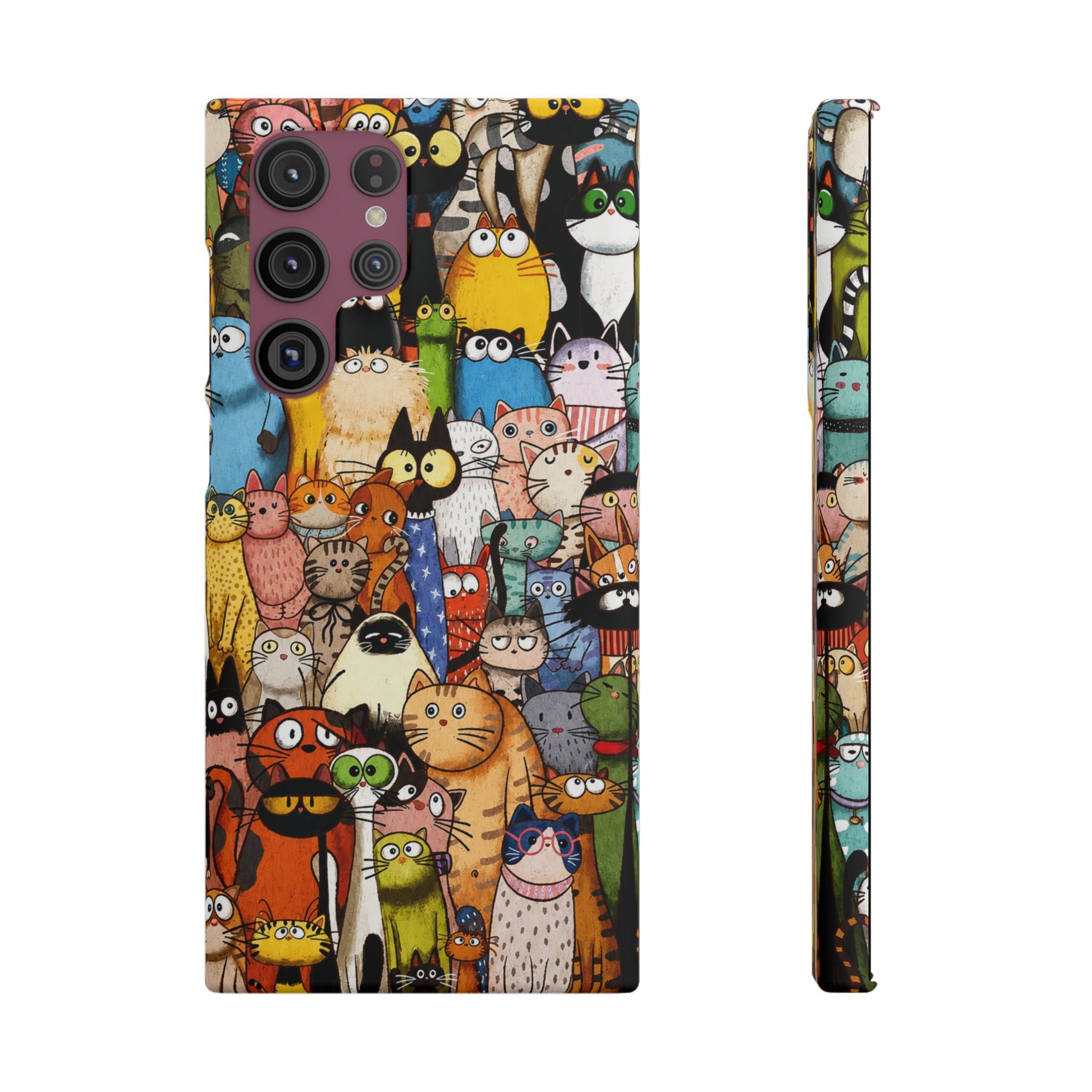 Cute Cat Pattern Phone Case