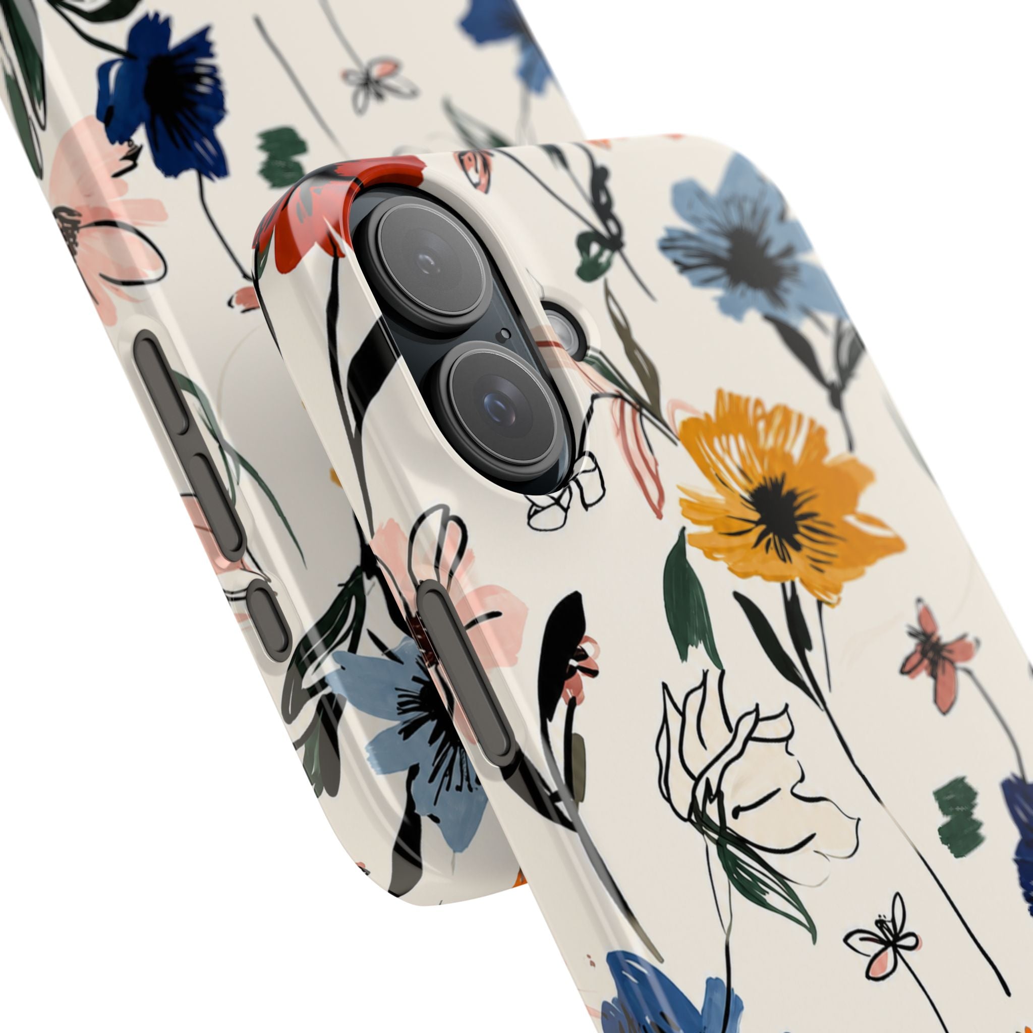 Wildflower Sketch Phone Case