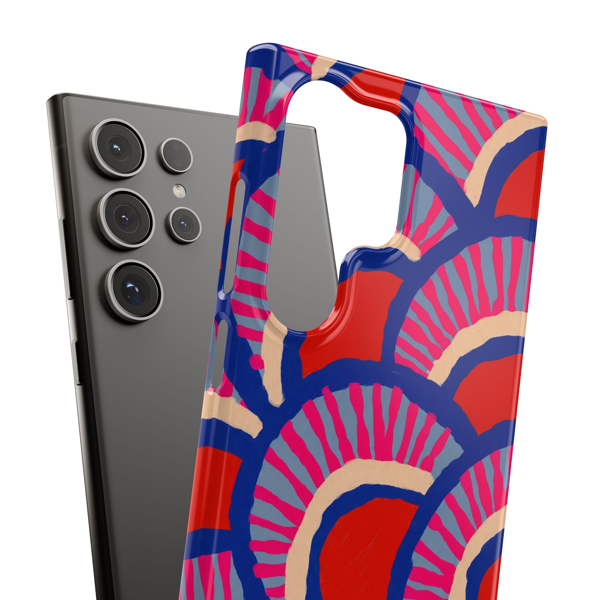Sunburst Scallops Phone Case