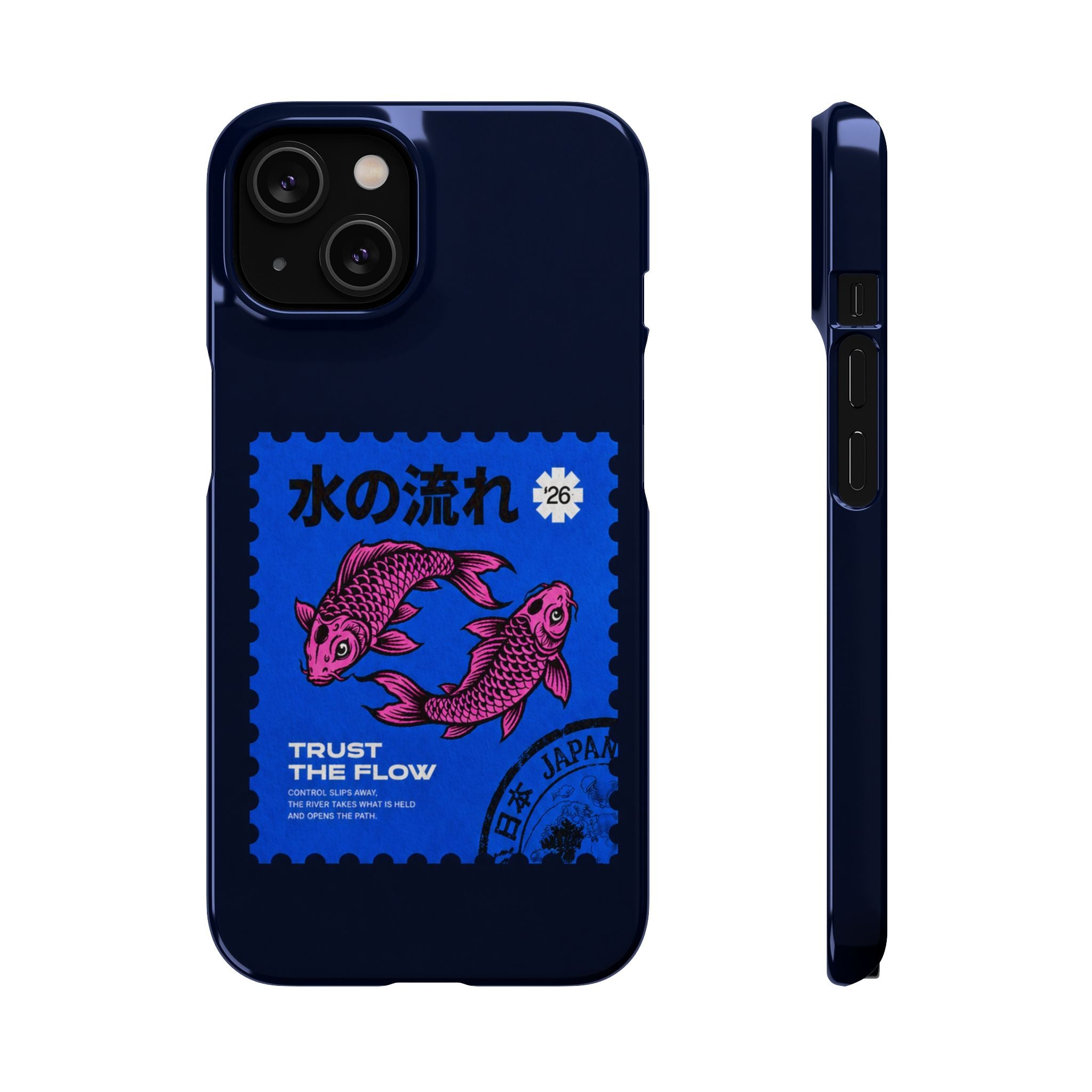 Trust The Flow Koi Phone Case