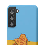Peekaboo Orange Cat Phone Case