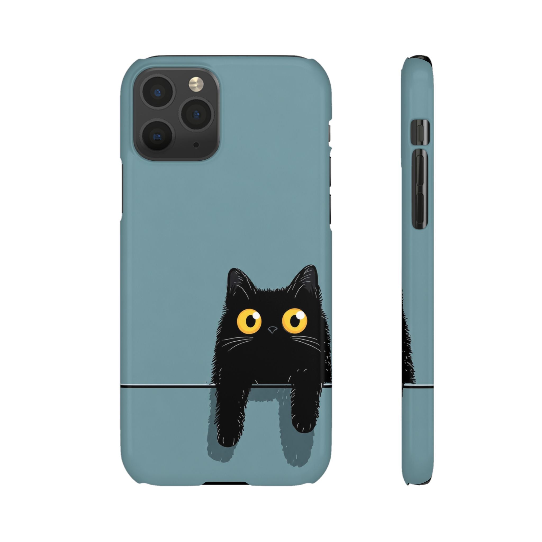 Cute Black Cat Phone Case