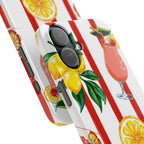 Lemon Coast – Summer Citrus Phone Case