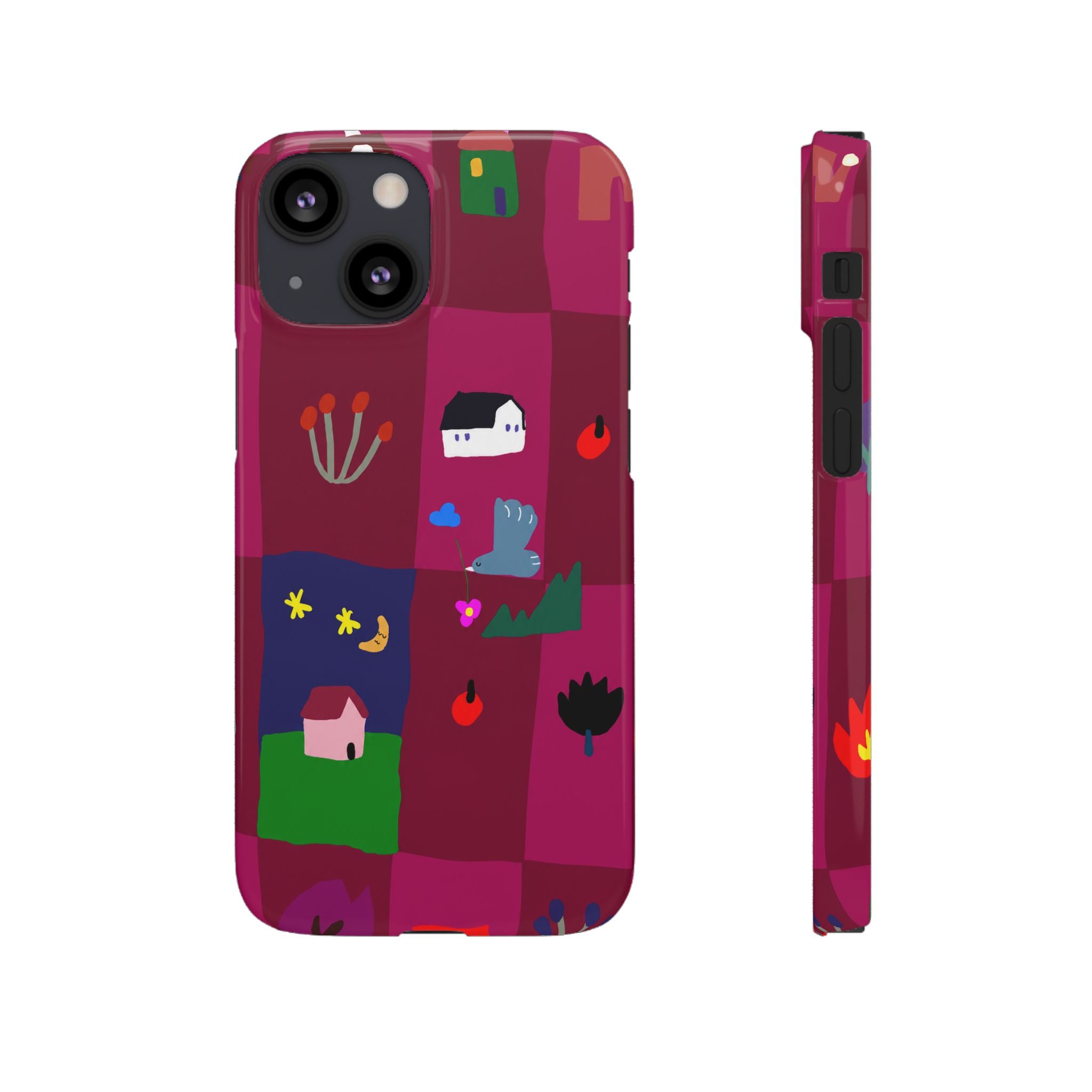 Whimsical Village Phone Case