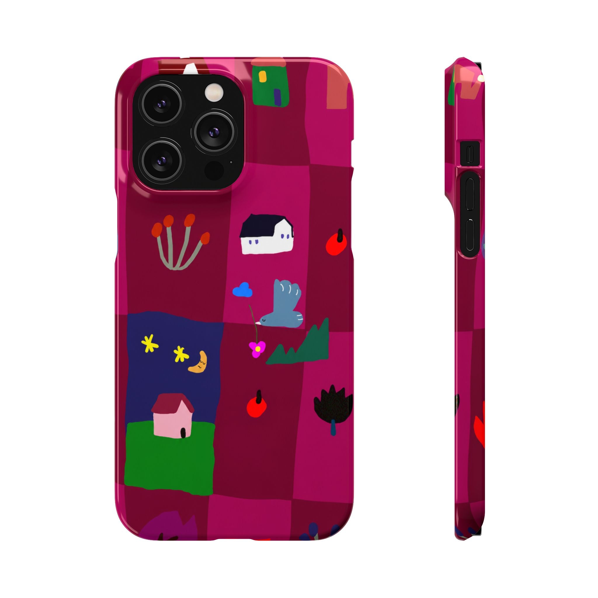 Whimsical Village Phone Case