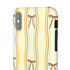 Bow Stripe Phone Case